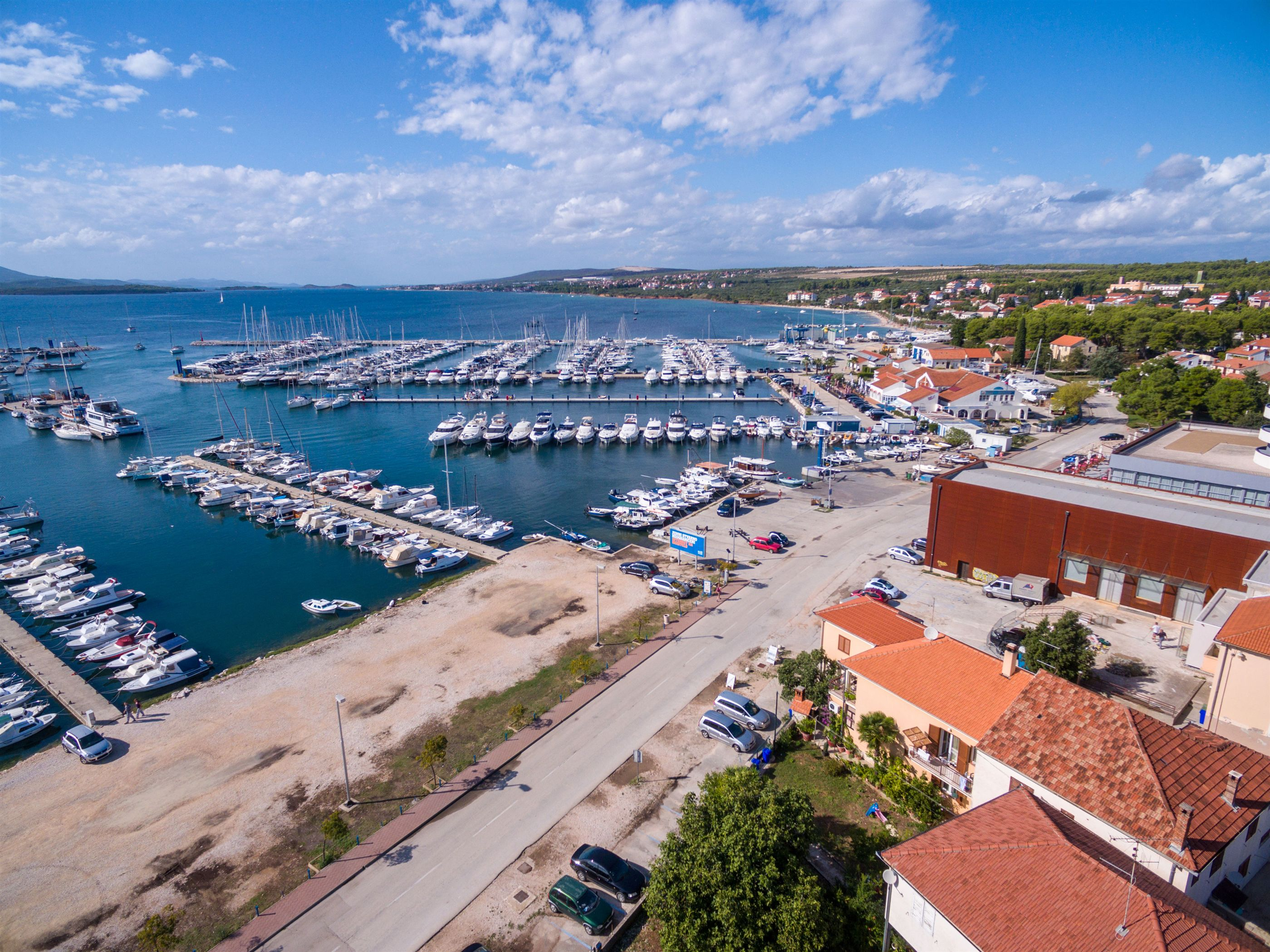 Ferienwohnung in Biograd mit Klima, Sat-TV, Internet