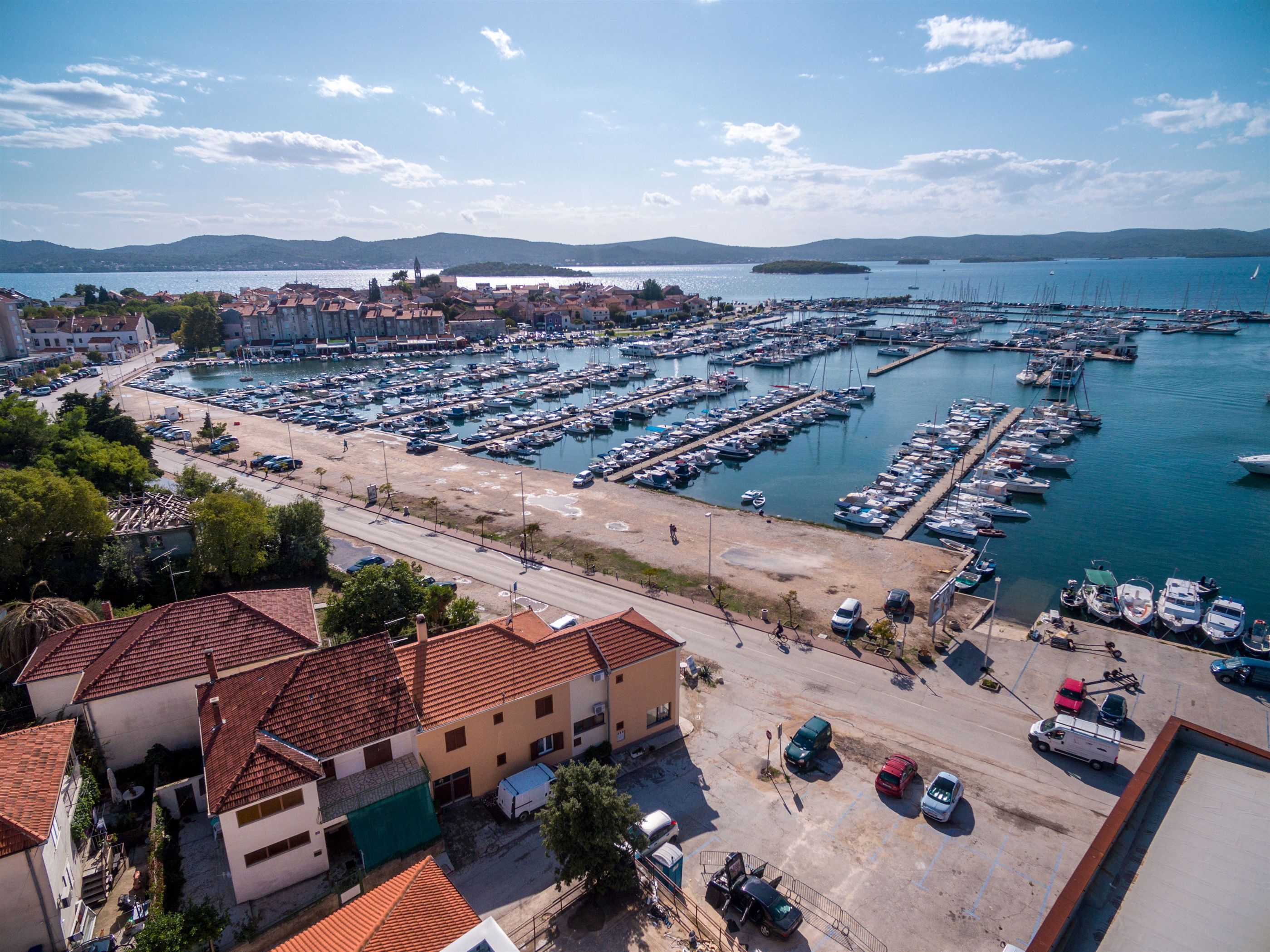 Ferienwohnung in Biograd mit Klima, Sat-TV, Internet