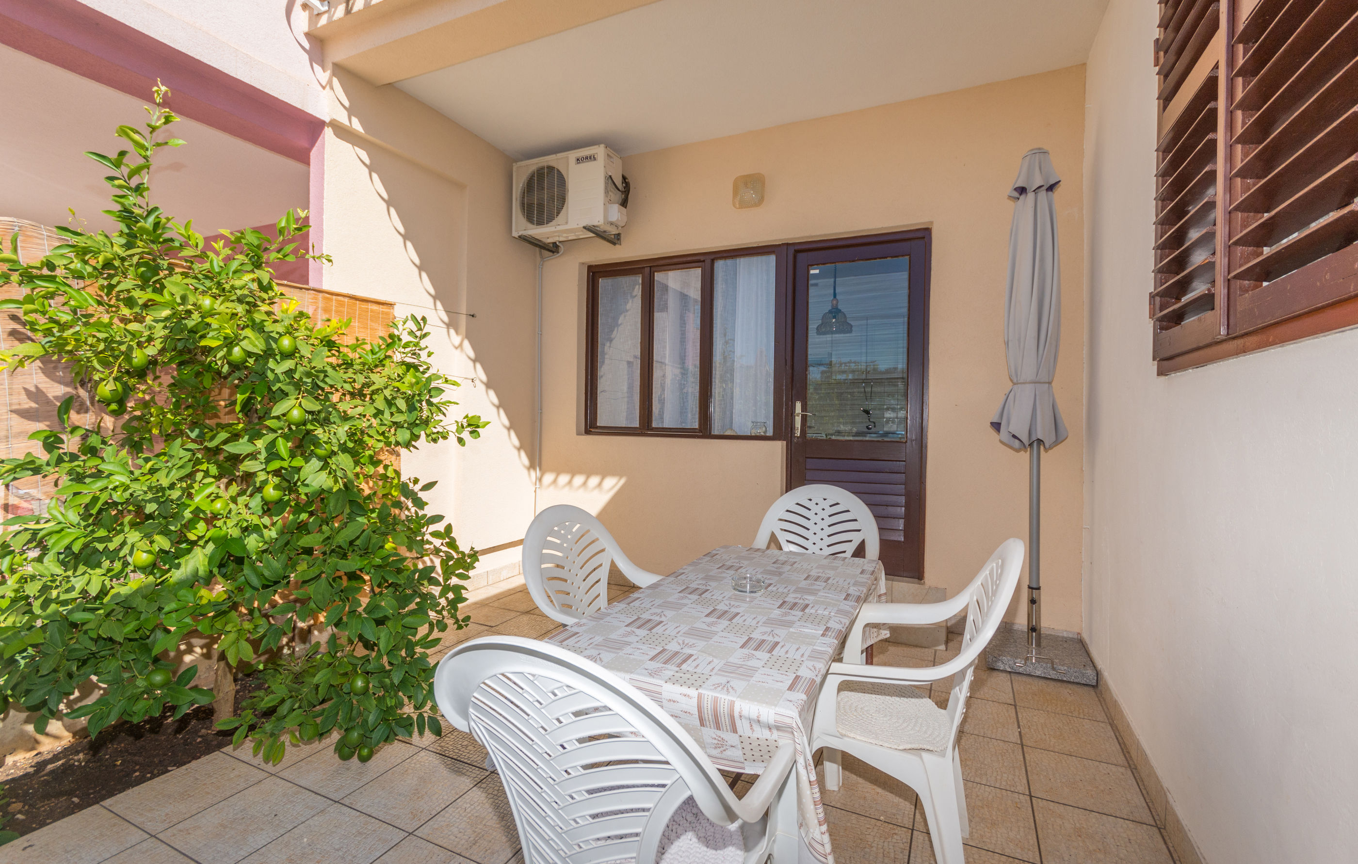 Ferienwohnung in Biograd mit Klima, Sat-TV, Internet