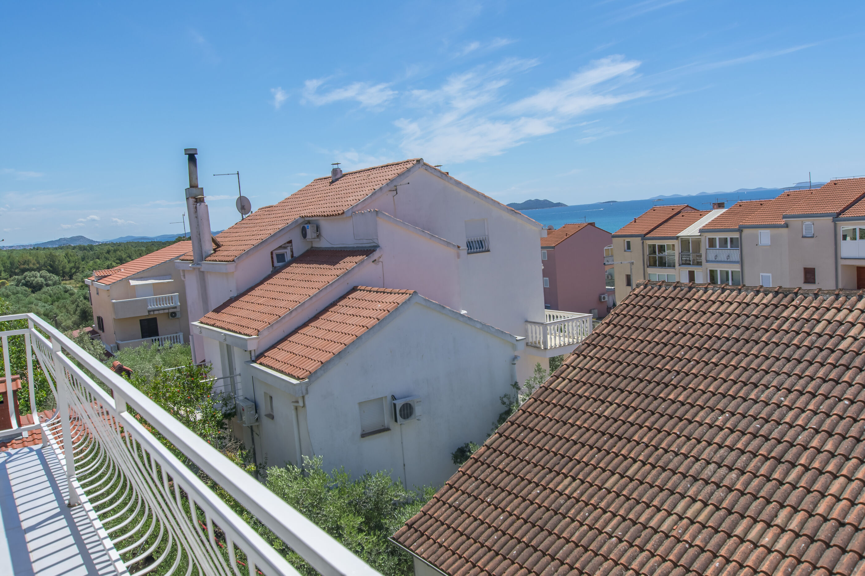 Ferienwohnung in Biograd mit Klima, Meerblick, Internet