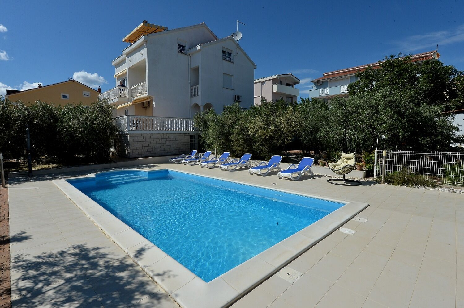 Studio in Biograd mit Klima, Sat-TV, Meerblick