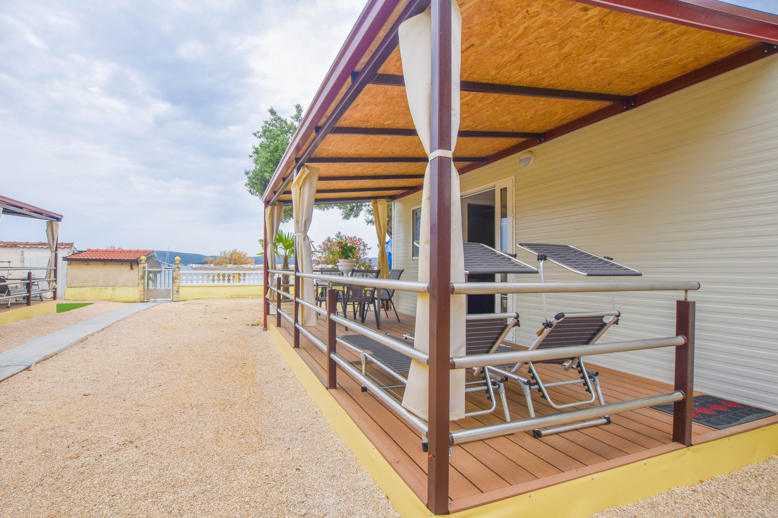 Ferienwohnung in Biograd mit Klima, Sat-TV, Meerblick