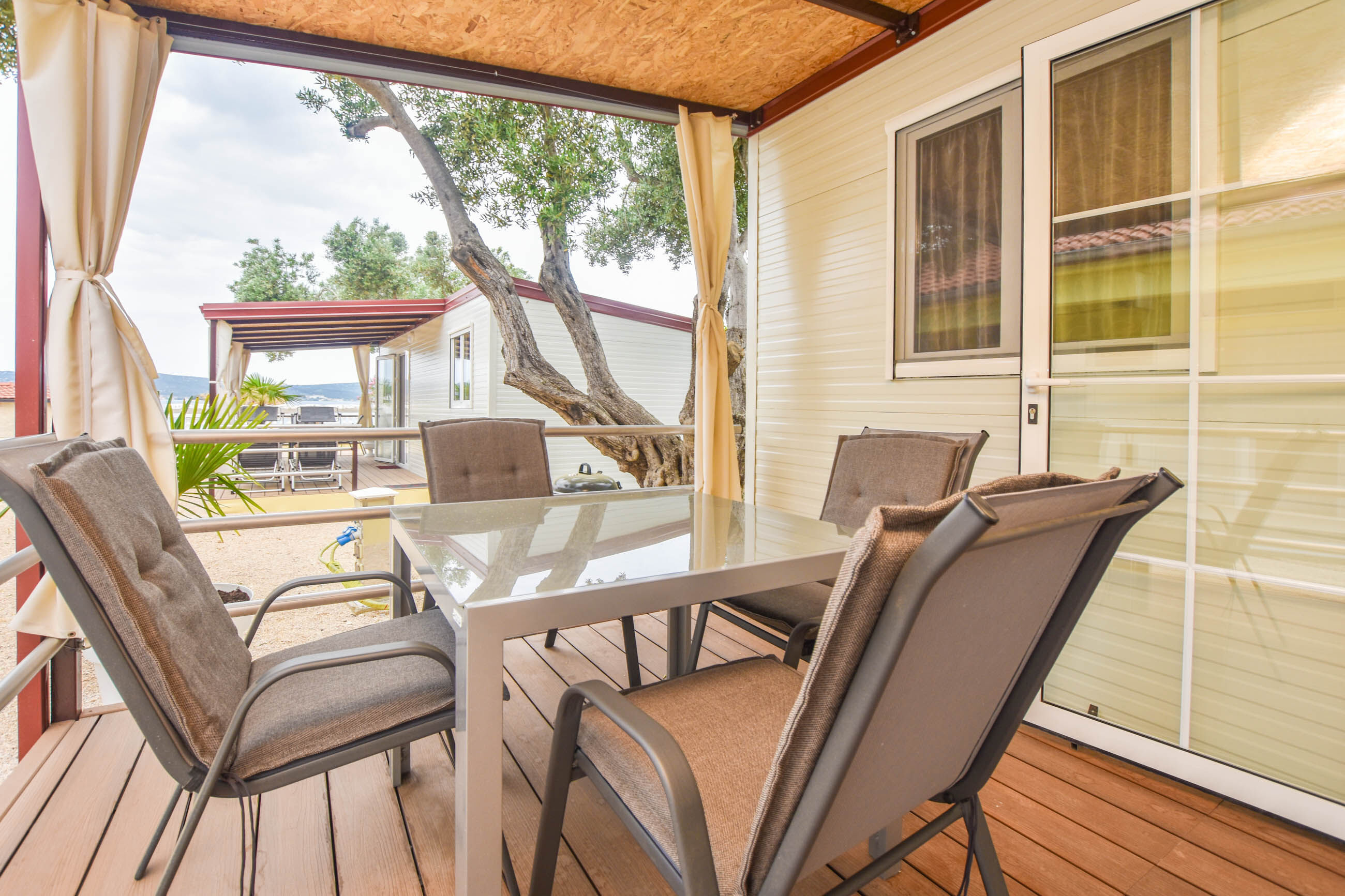 Ferienwohnung in Biograd mit Klima, Sat-TV, Meerblick