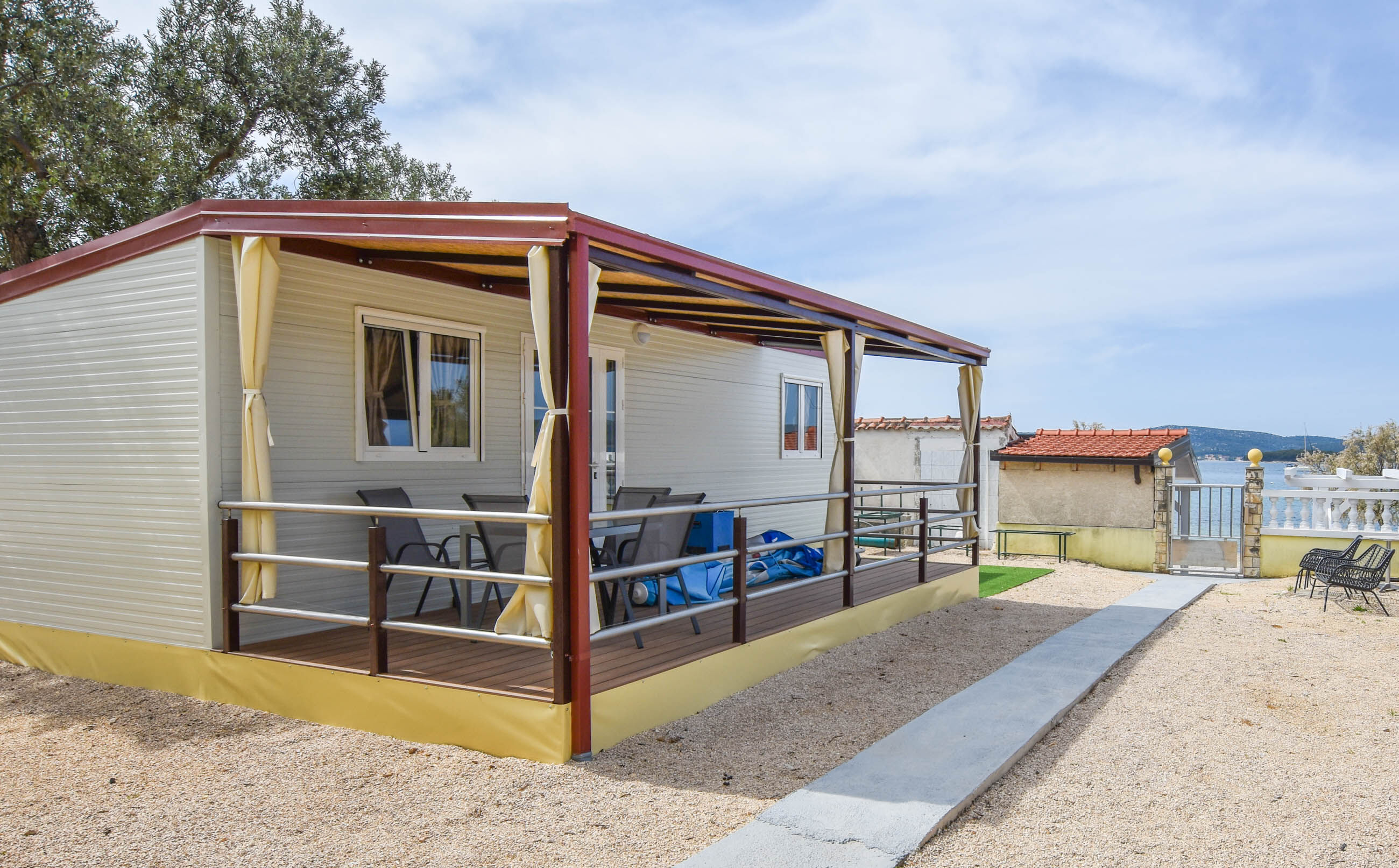 Ferienwohnung in Biograd mit Klima, Sat-TV, Meerblick