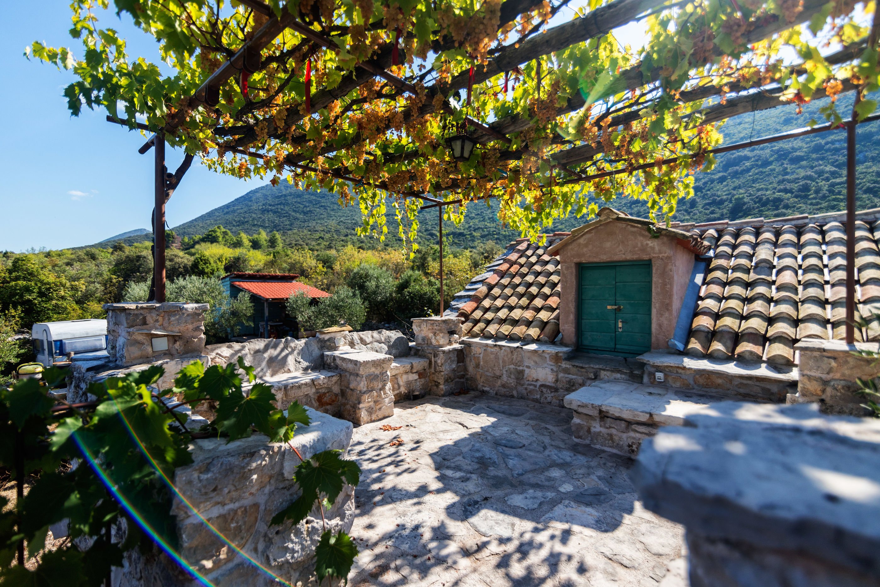 Haus in Trpanj mit Meerblick, Internet, Garten