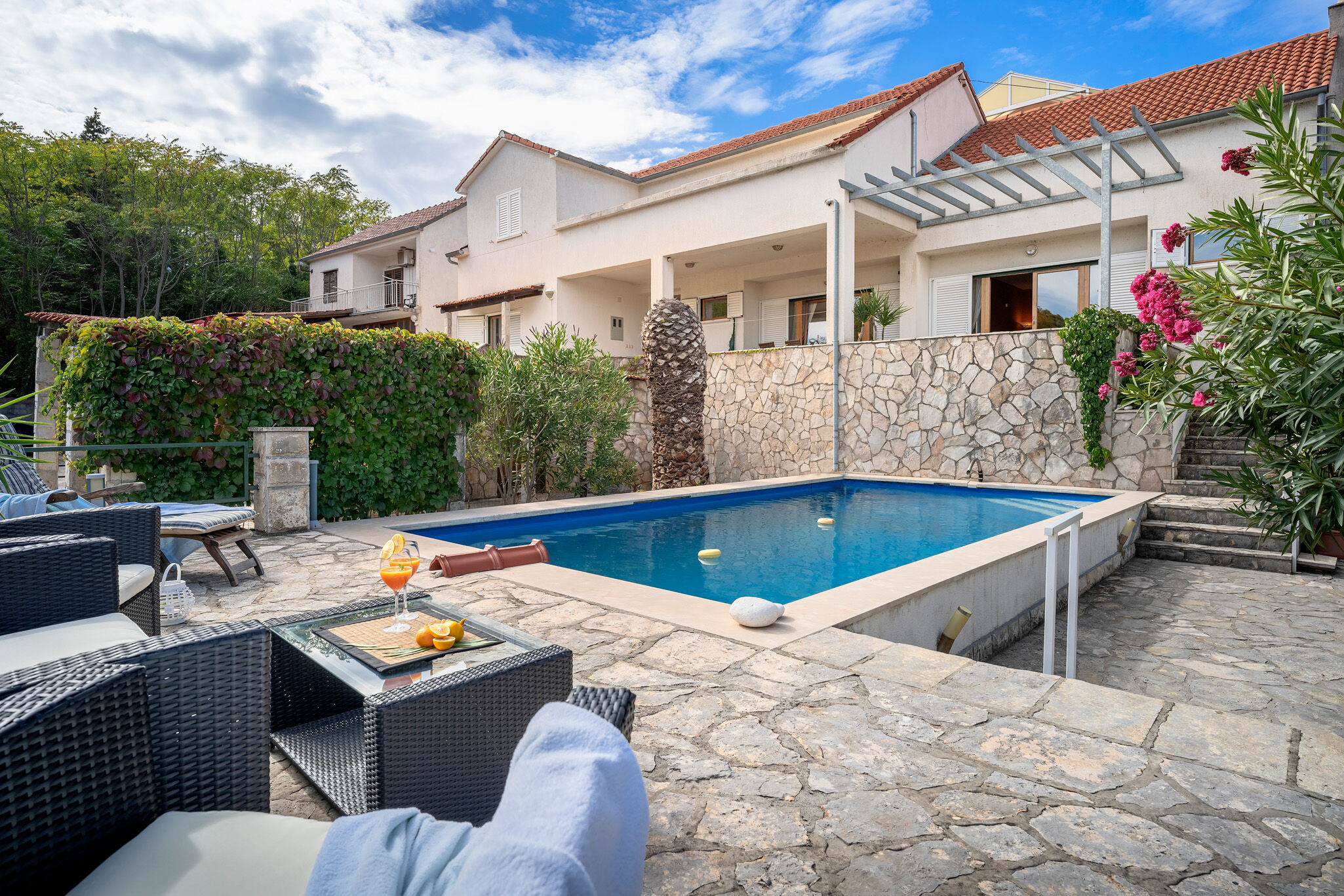 Haus in Vrboska mit Klima, Meerblick, Internet
