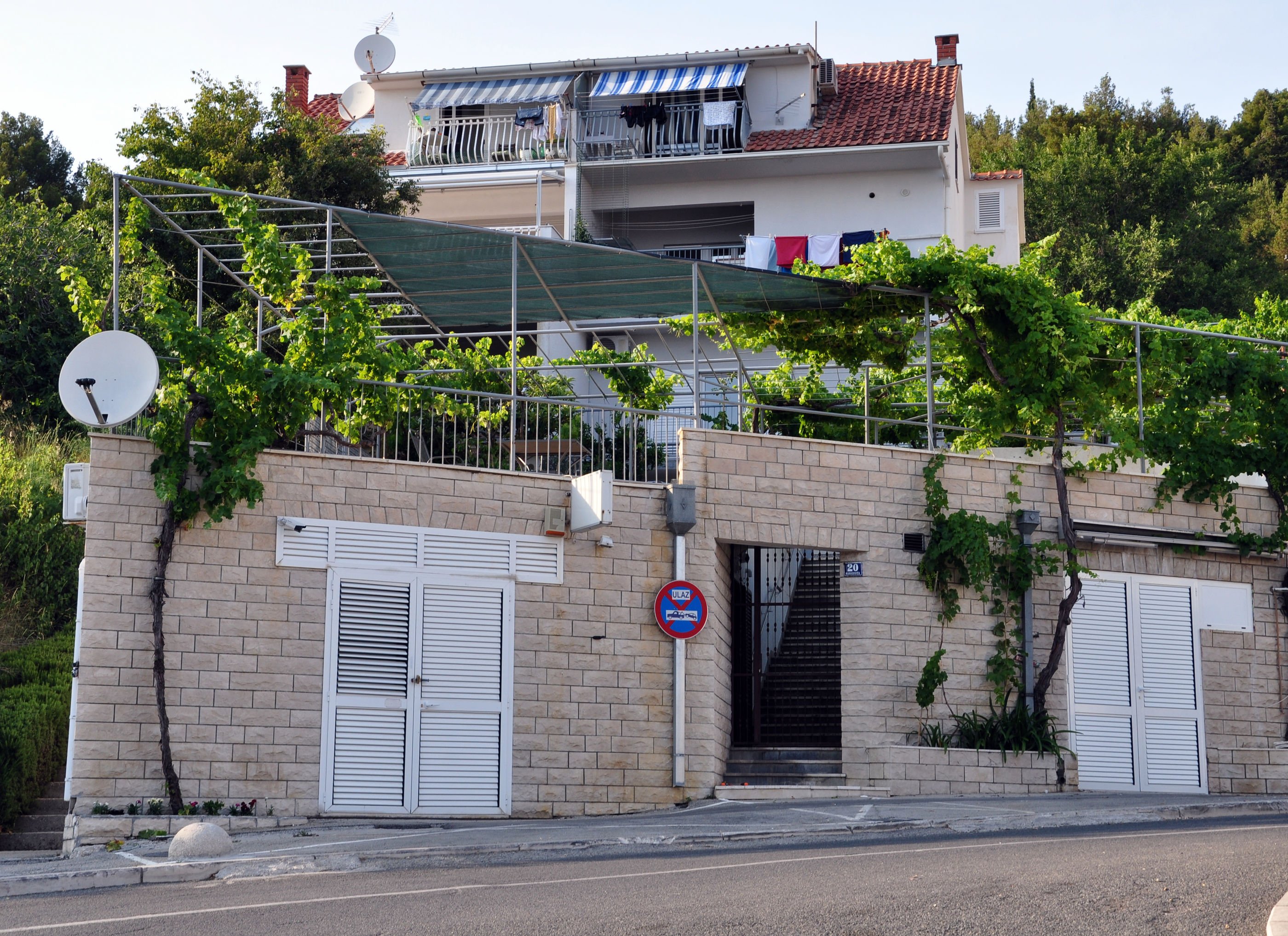 Ferienwohnung in Split mit Klima, Meerblick, Internet