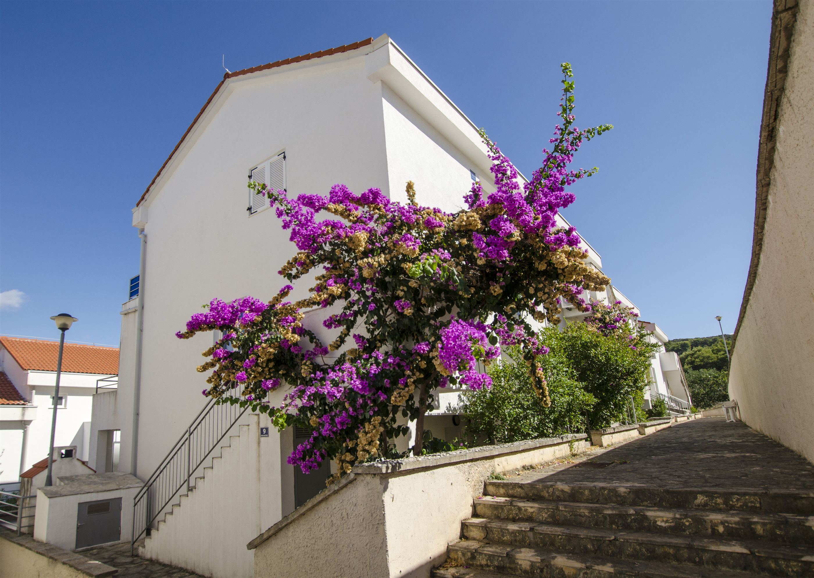 Ferienwohnung in Necujam mit Klima, Meerblick, Internet