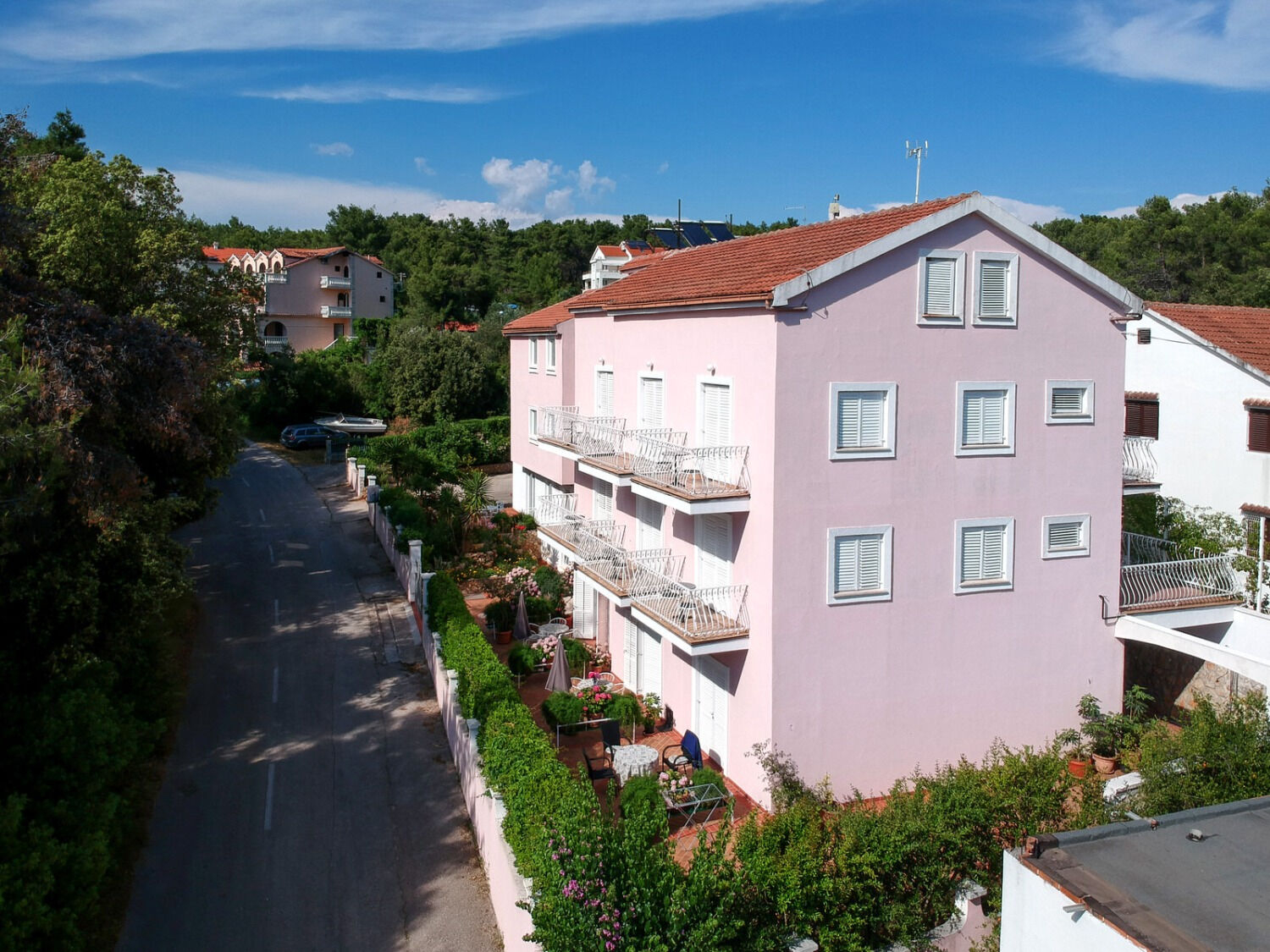 Studio in Vrboska mit Klima, Sat-TV, Internet
