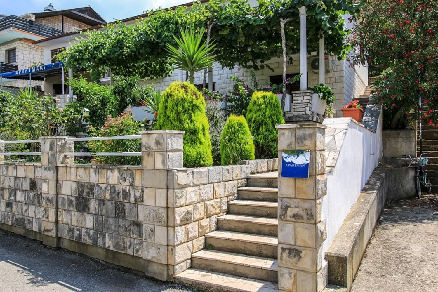 Ferienwohnung in Trpanj mit Klima, Sat-TV, Internet