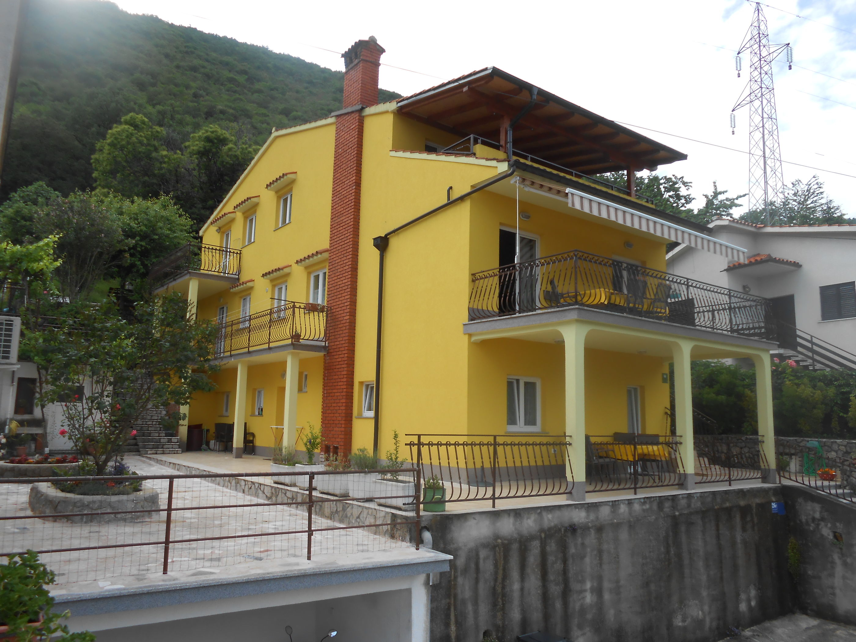 Ferienwohnung in Moscenicka Draga mit Klima, Sat-TV, Internet