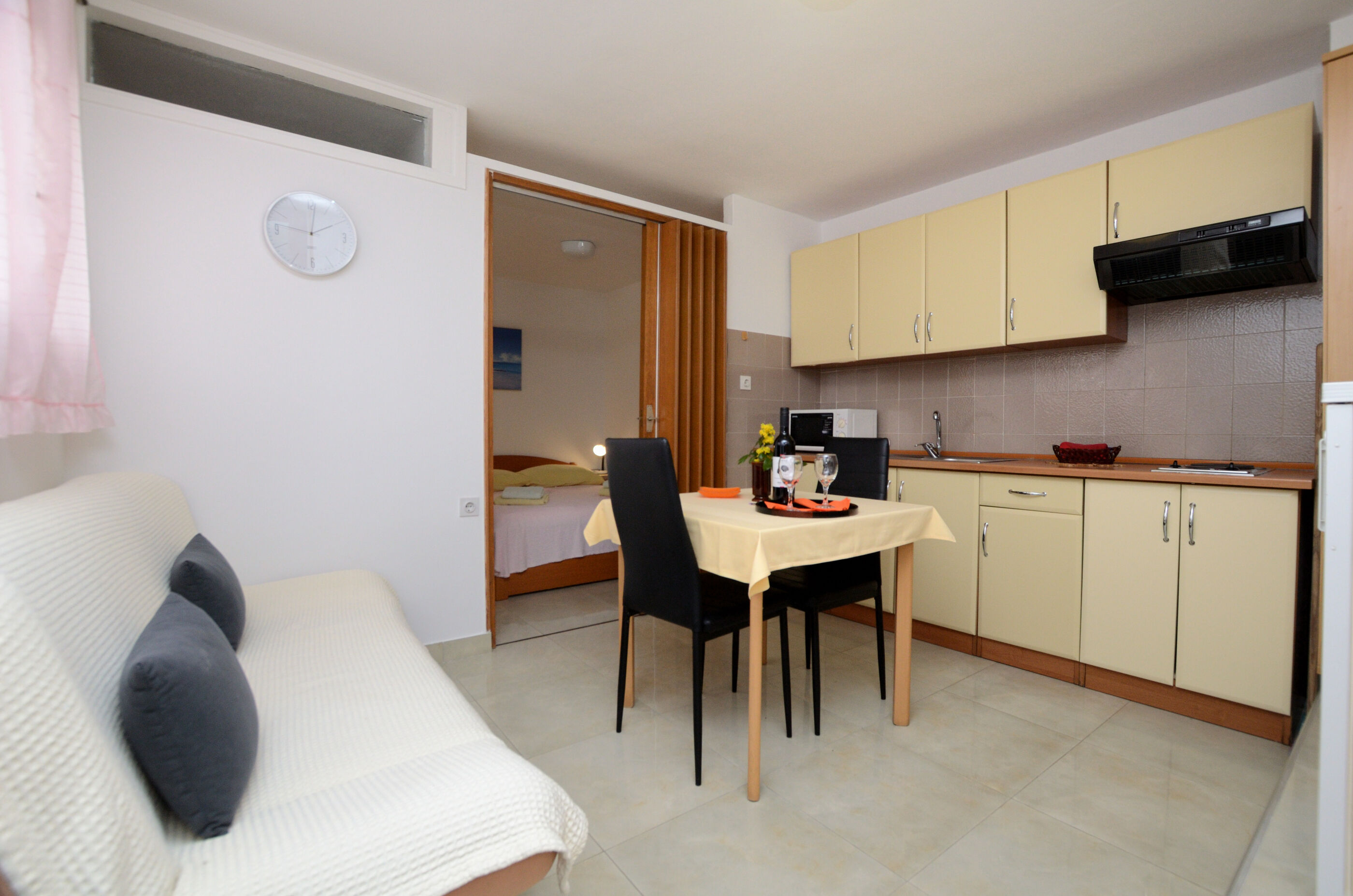 Studio in Rabac mit Klima, Sat-TV, Meerblick