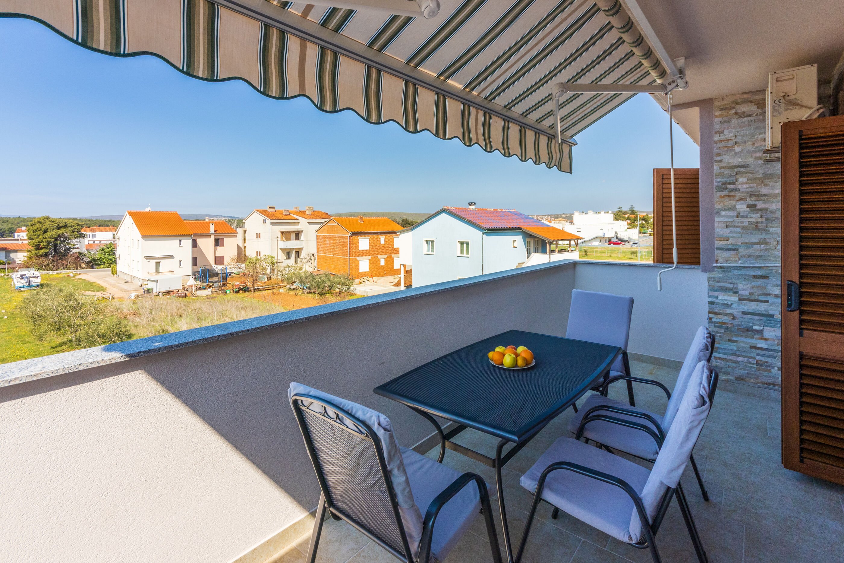 Ferienwohnung in Punat mit Klima, Sat-TV, Internet