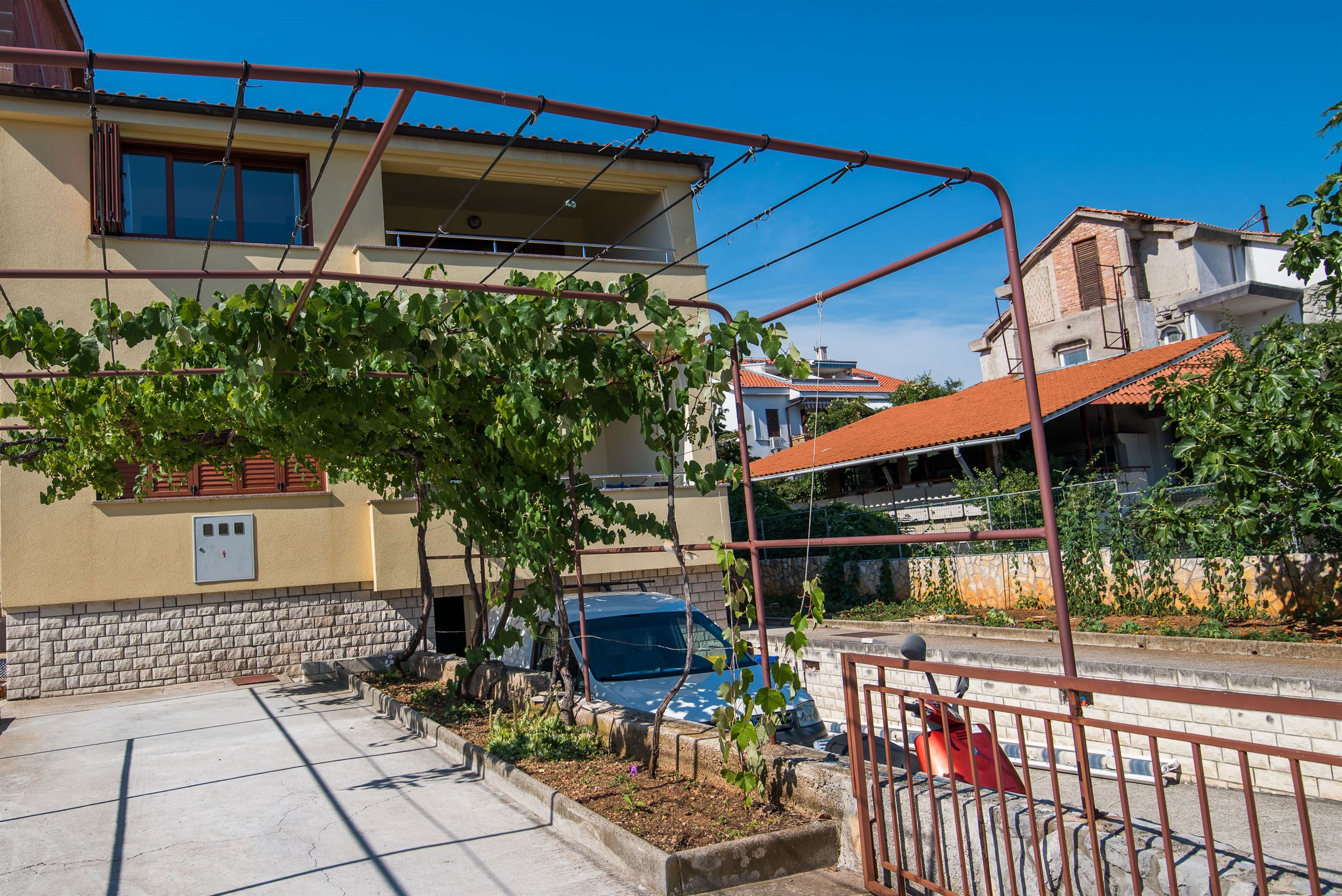 Ferienwohnung in Krk mit Klima, Meerblick, Internet