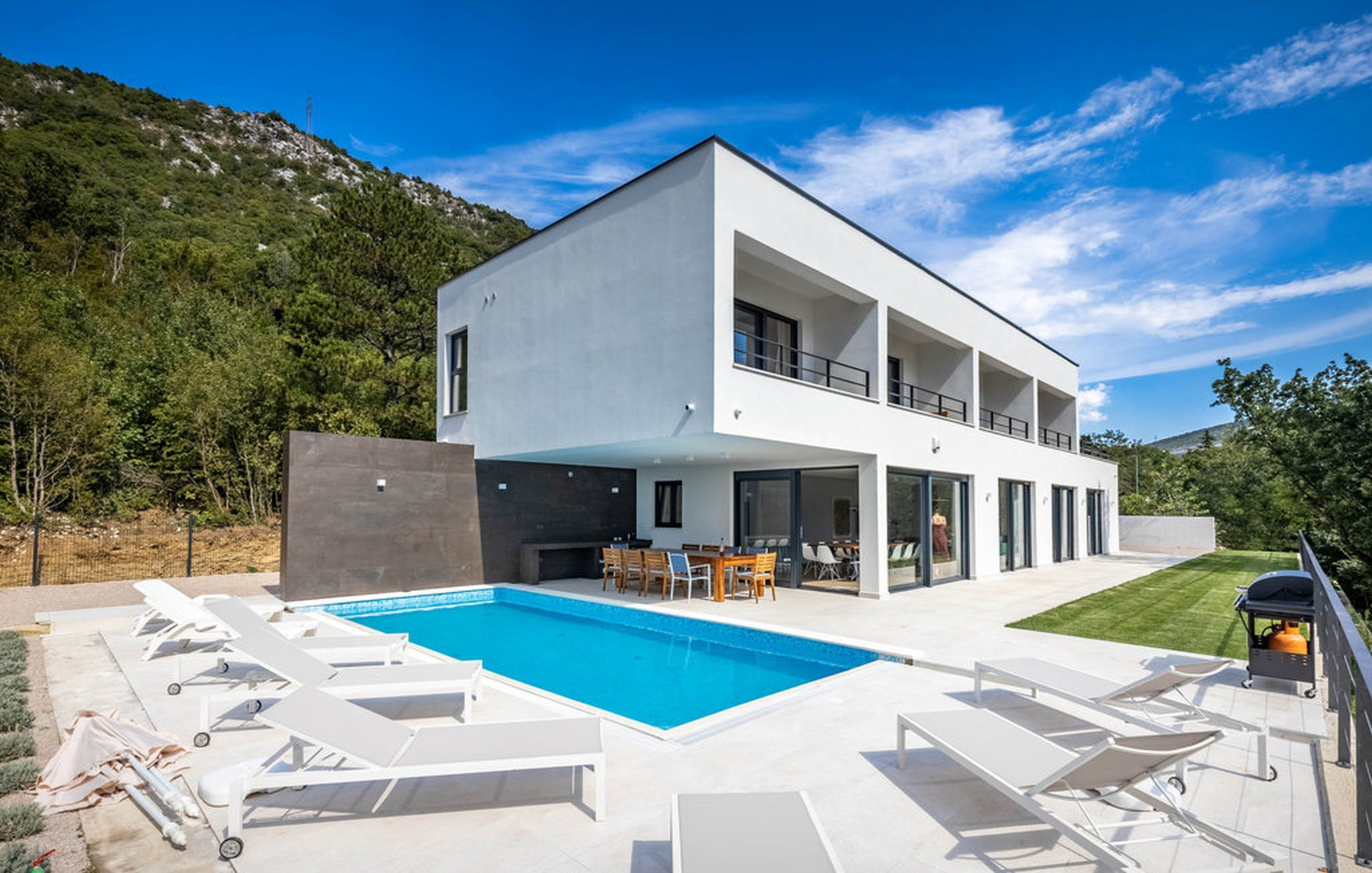 Haus in Kraljevica mit Klima, Sat-TV, Meerblick