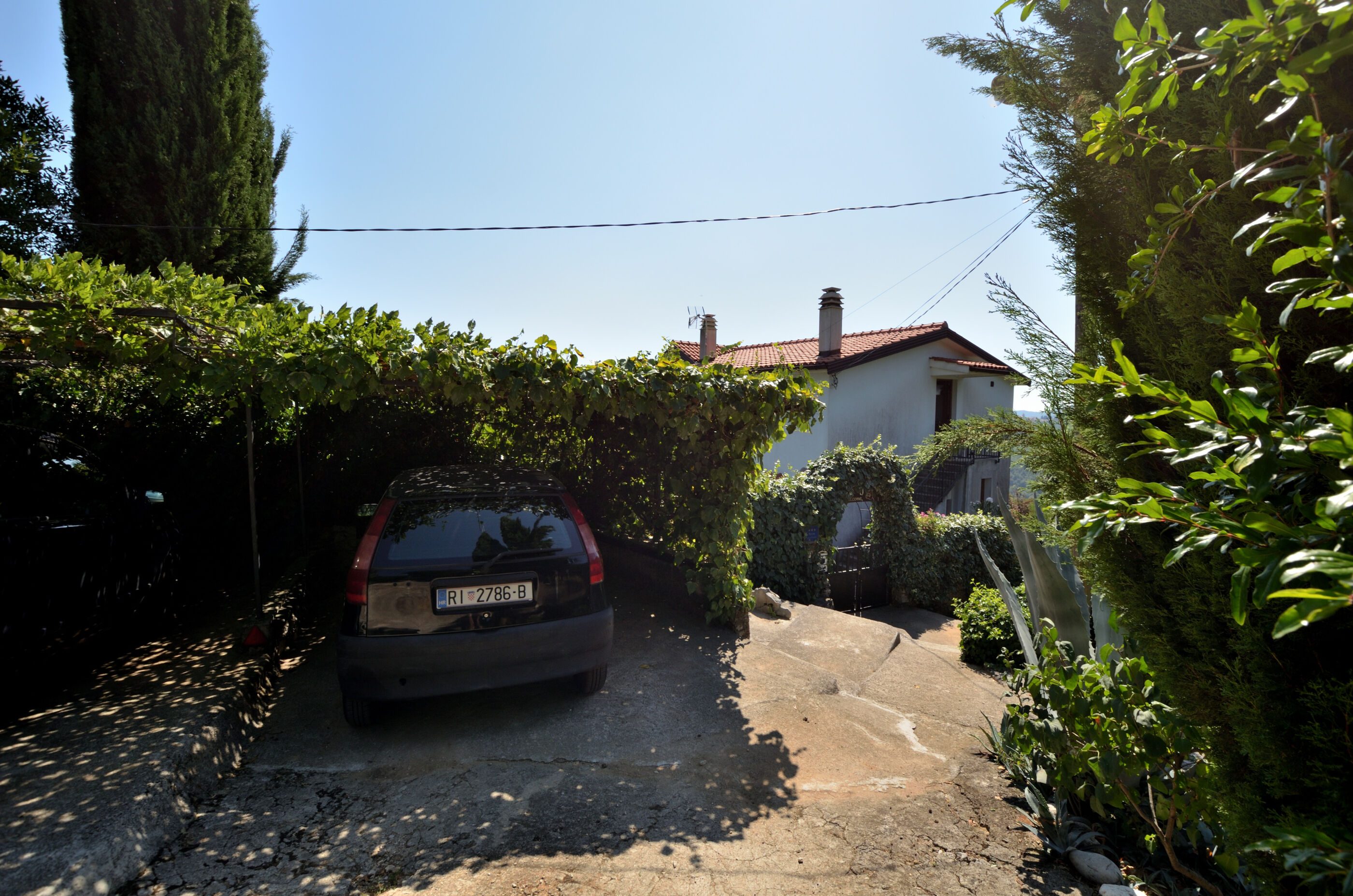 Ferienwohnung in Moscenicka Draga mit Klima, Meerblick, Internet