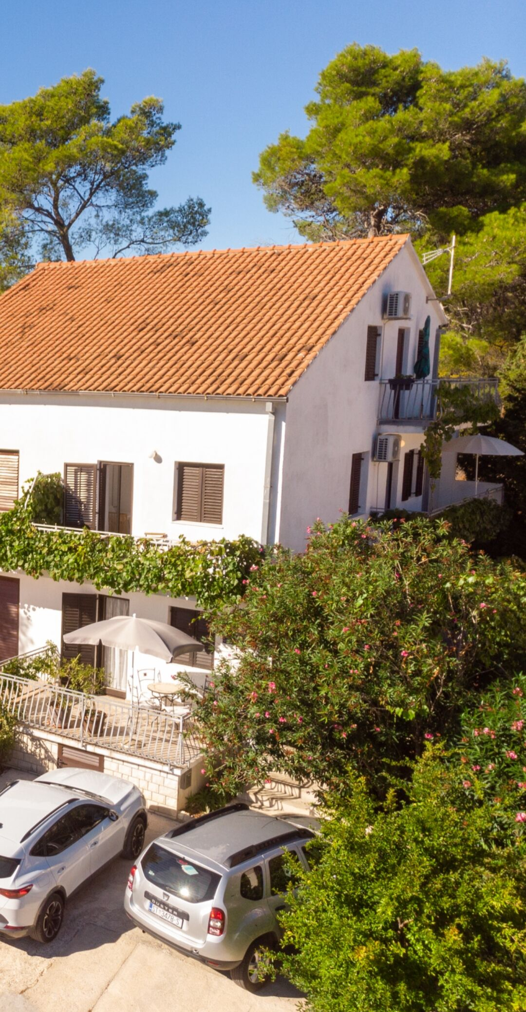 Ferienwohnung in Vrboska mit Klima, Sat-TV, Internet