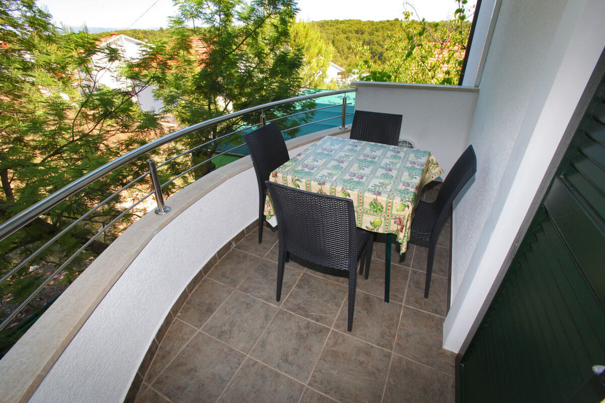 Ferienwohnung in Vrboska mit Klima, Sat-TV, Internet