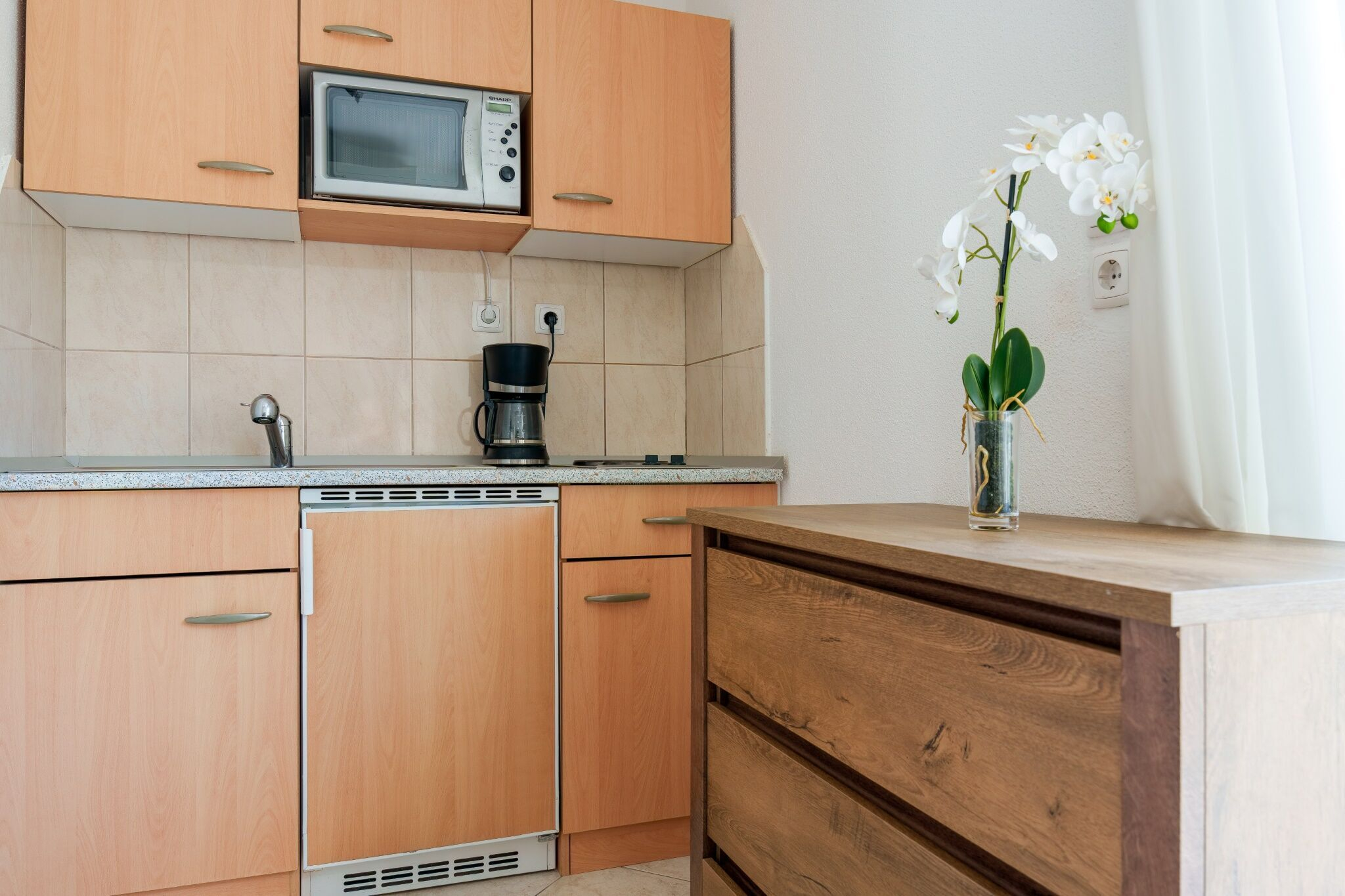 Studio in Baska Voda mit Klima, Sat-TV, Internet