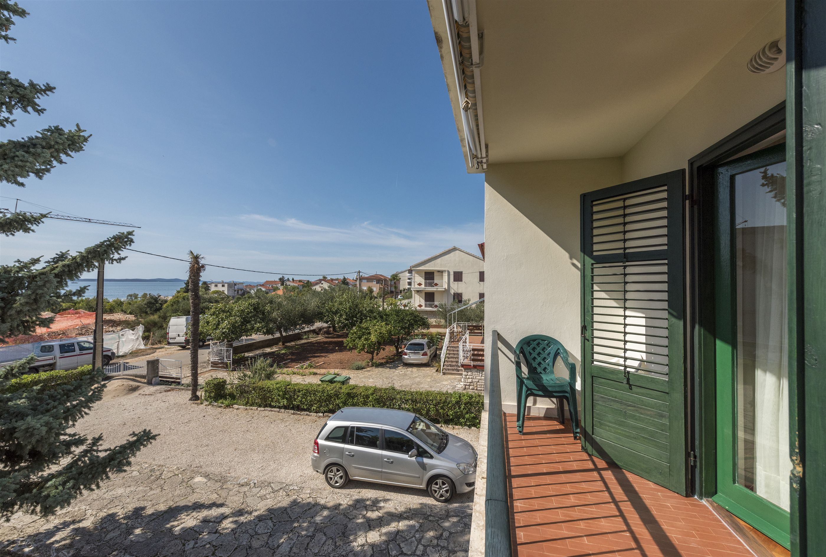 Ferienwohnung in Zadar mit Klima, Sat-TV, Meerblick