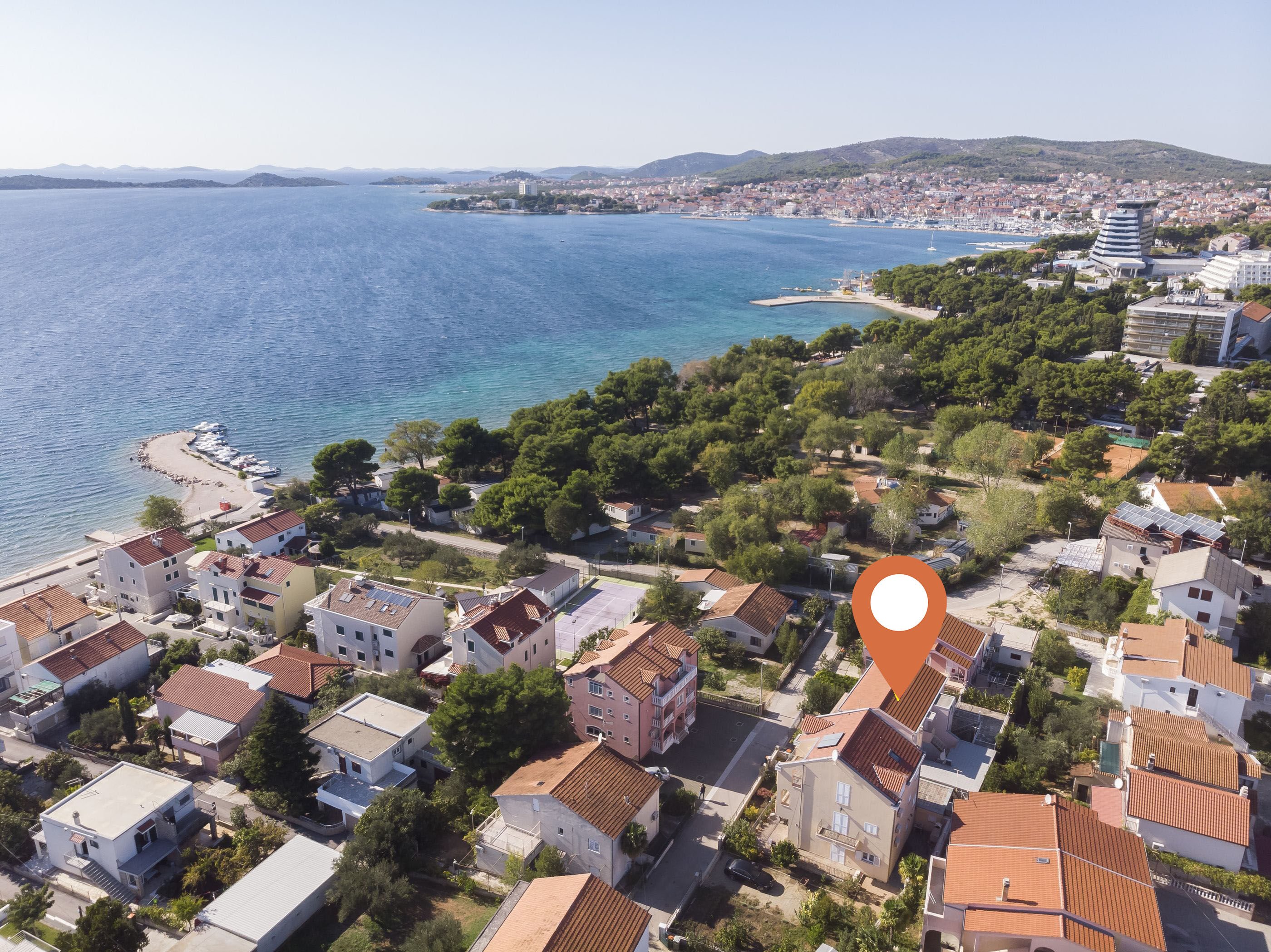 Ferienwohnung in Vodice mit Klima, Internet
