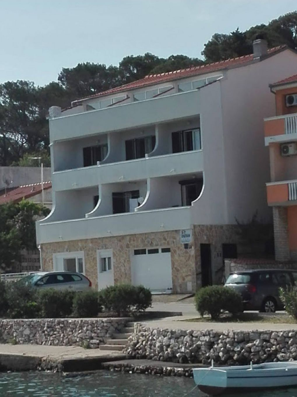 Ferienwohnung in Tisno mit Klima, Meerblick, Internet