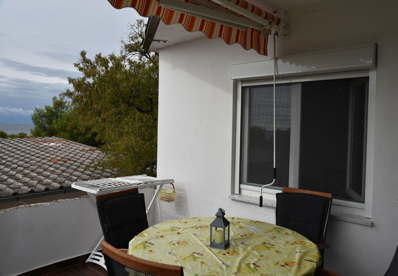 Ferienwohnung in Murter mit Klima, Sat-TV, Meerblick