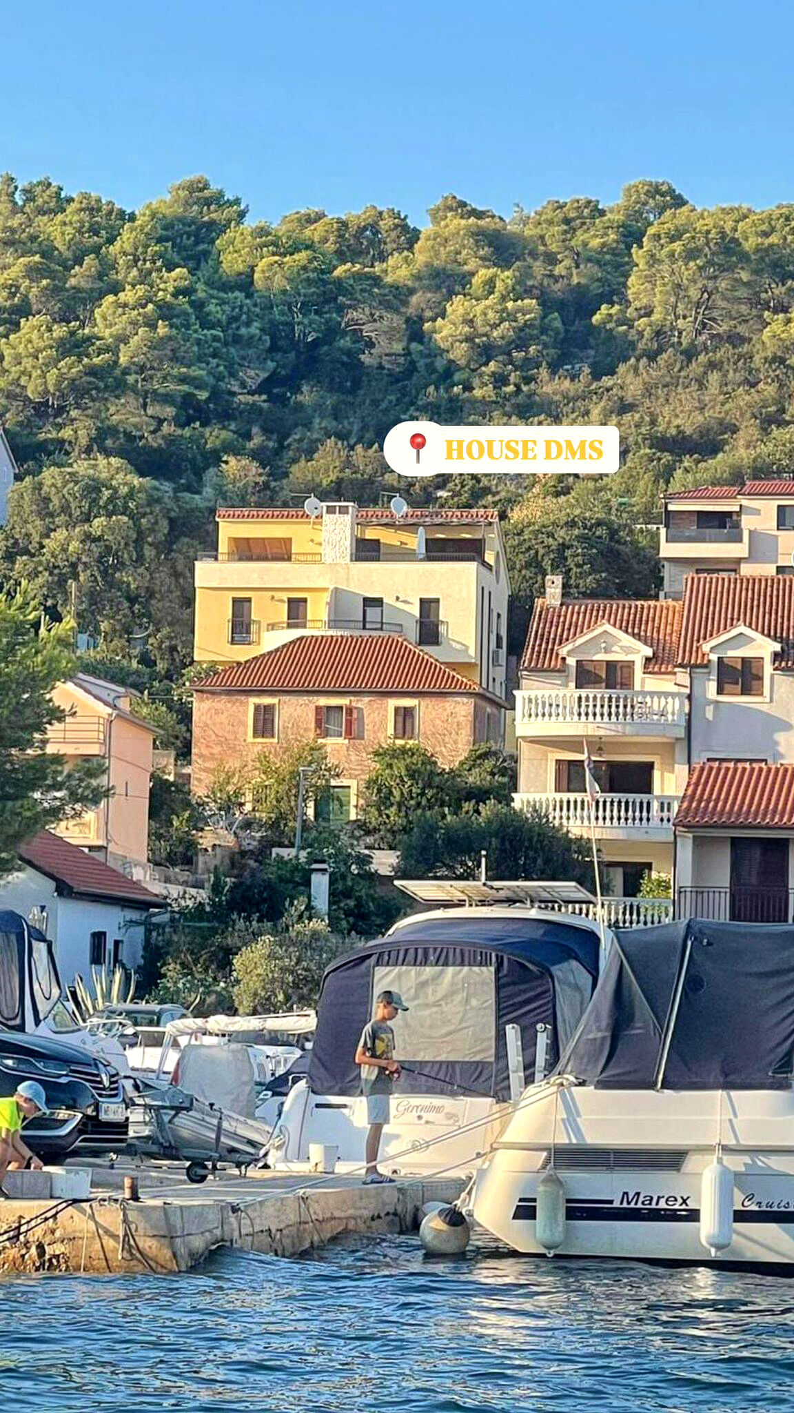 Haus in Tisno mit Klima, Internet, Grill