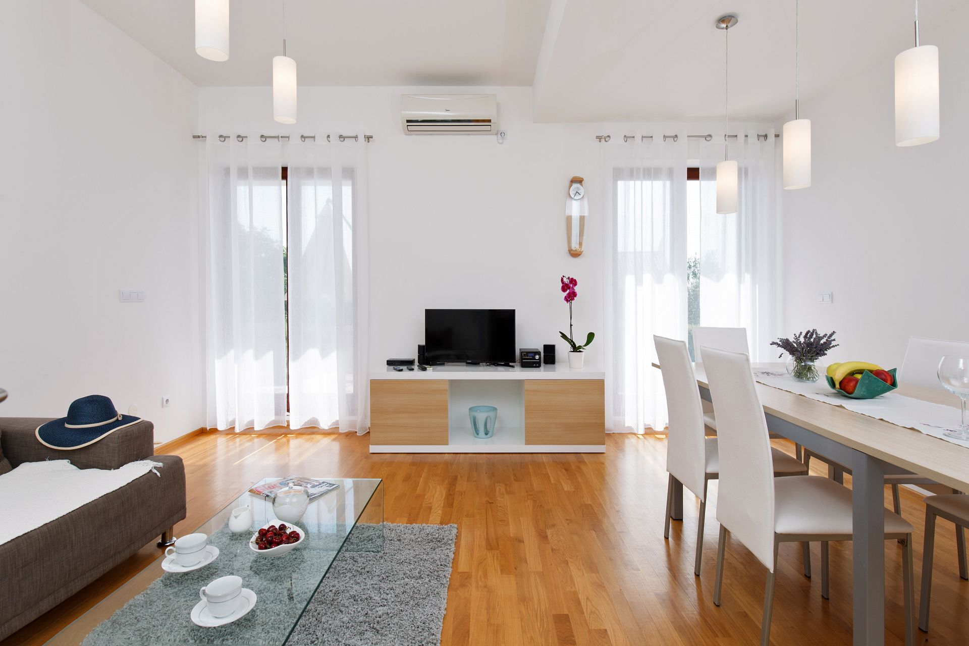 Ferienwohnung in Okrug Gornji mit Klima, Sat-TV, Internet