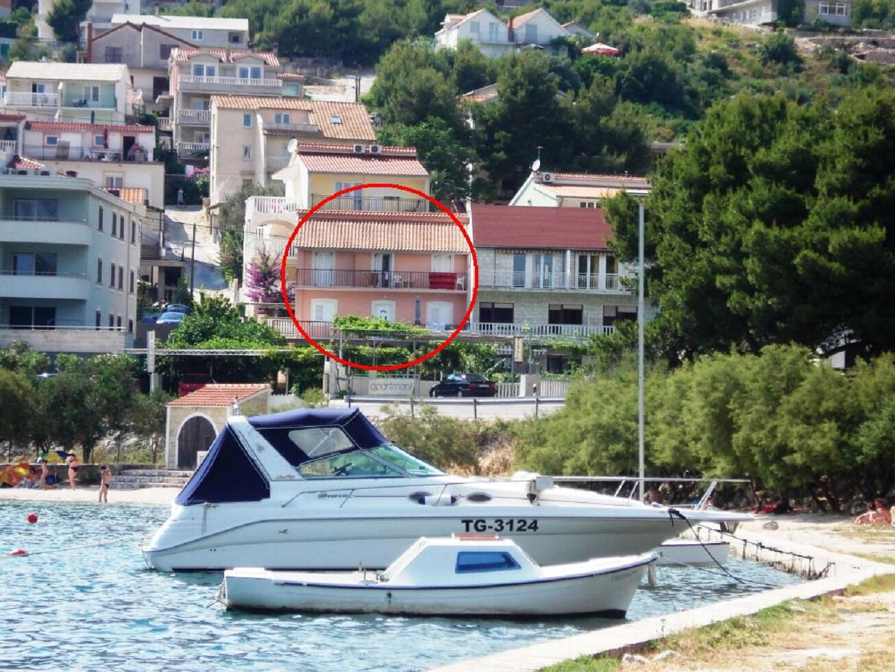 Ferienwohnung in Marina mit Klima, Sat-TV, Internet