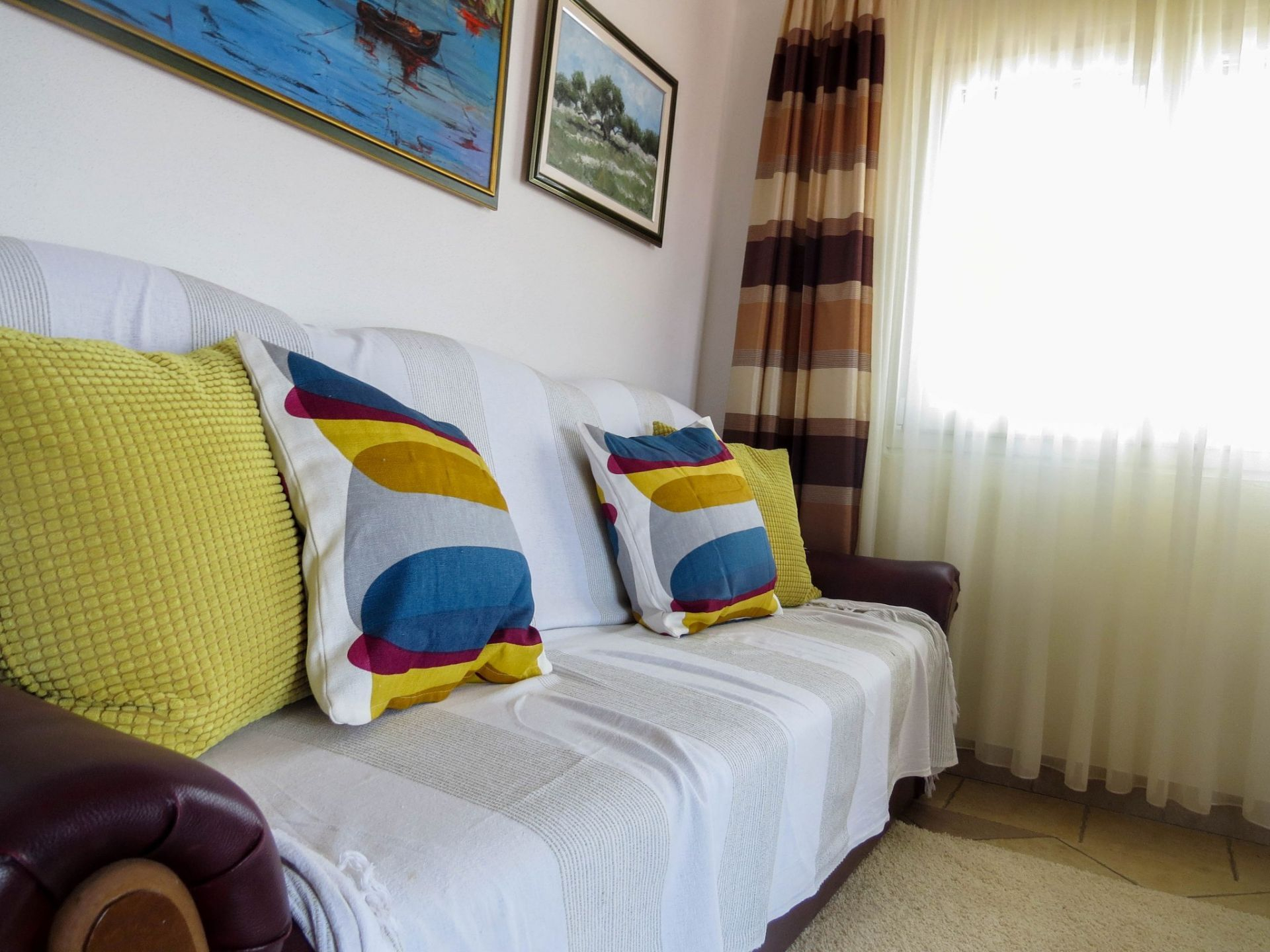 Ferienwohnung in Trogir mit Klima, Sat-TV, Meerblick