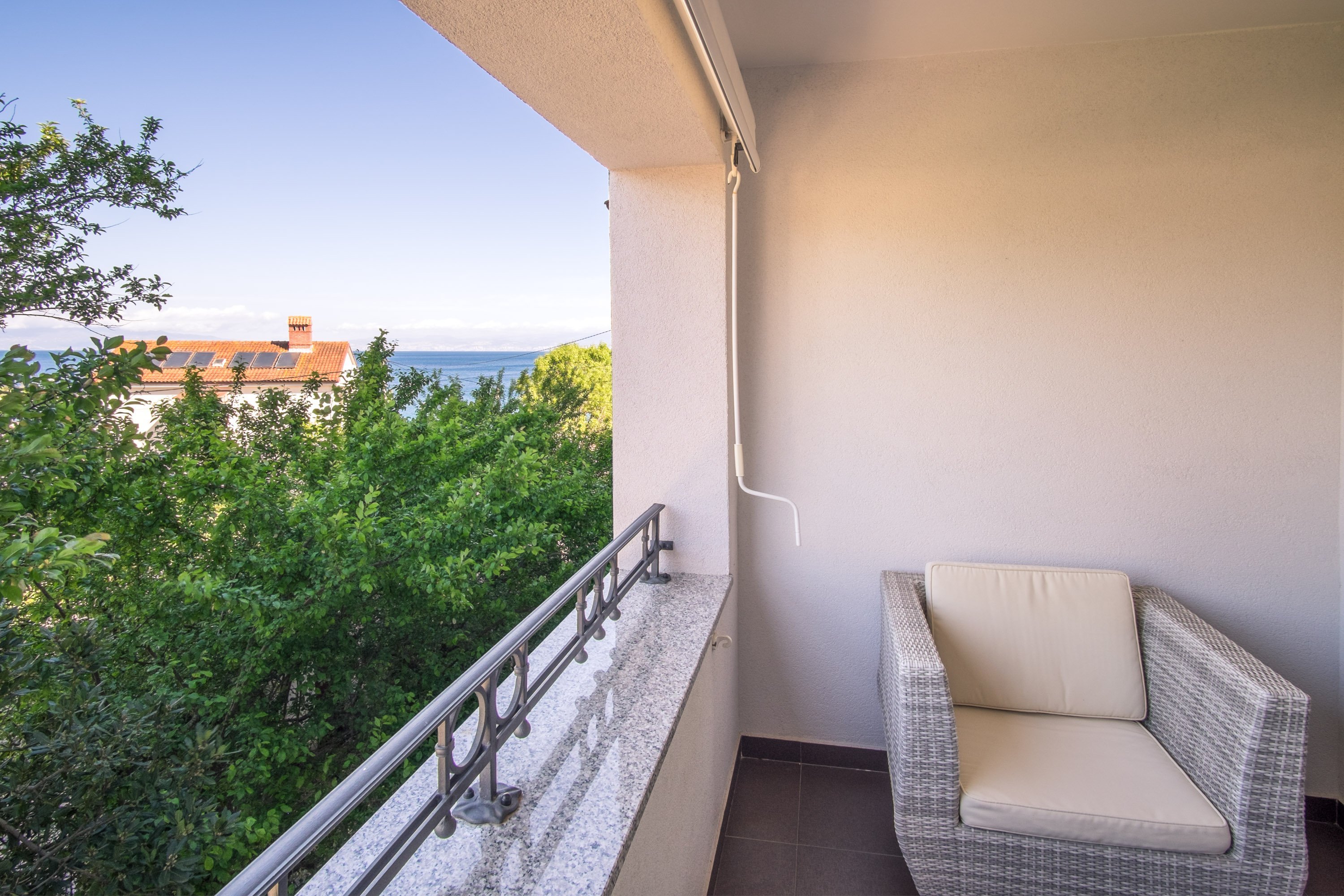Apartment für 2 Personen mit Balkon nur 100m vom Strand entfernt
