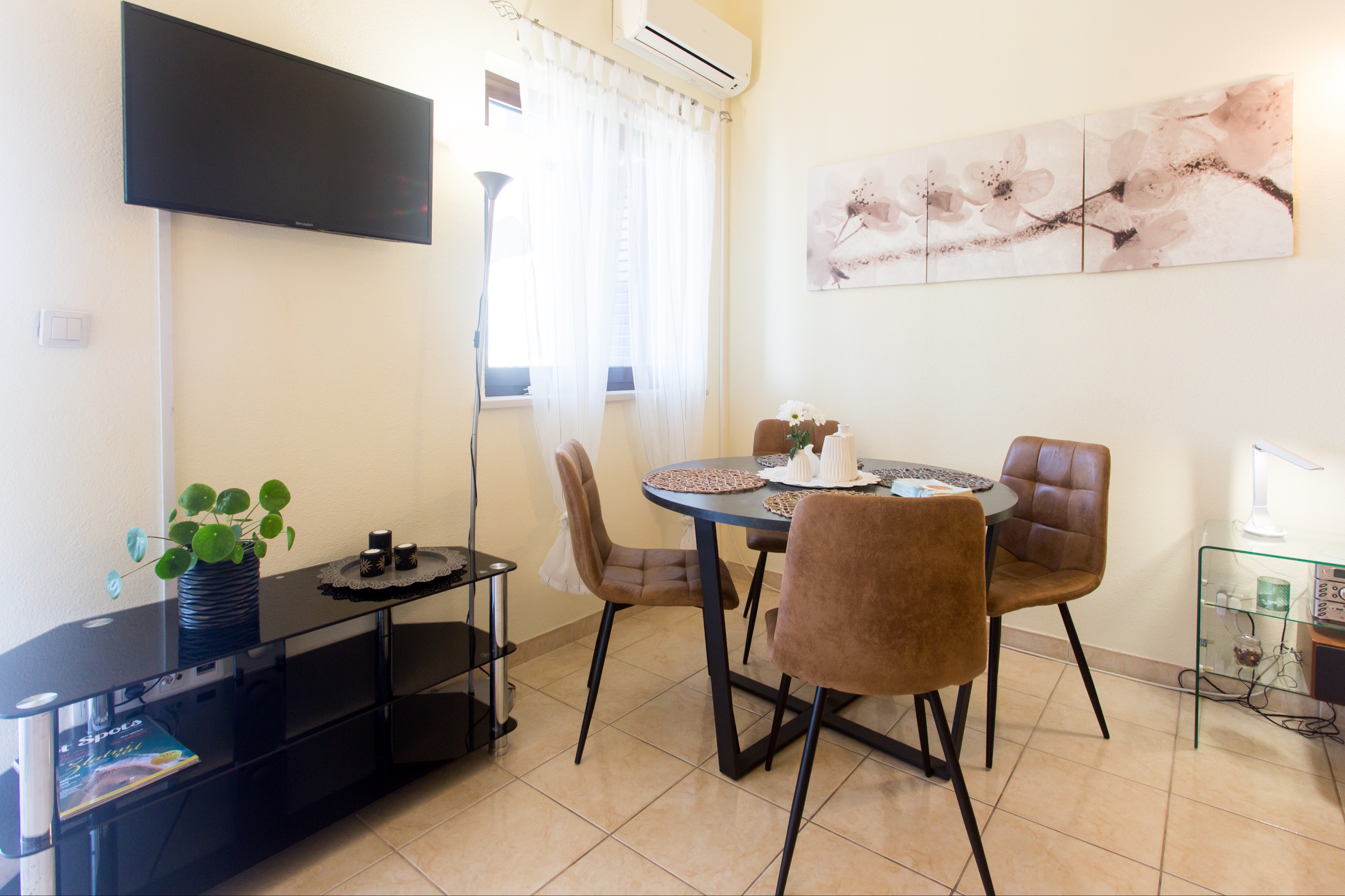 Ferienwohnung 2 Zimmer Panoramablick in Seget nahe Trogir Split