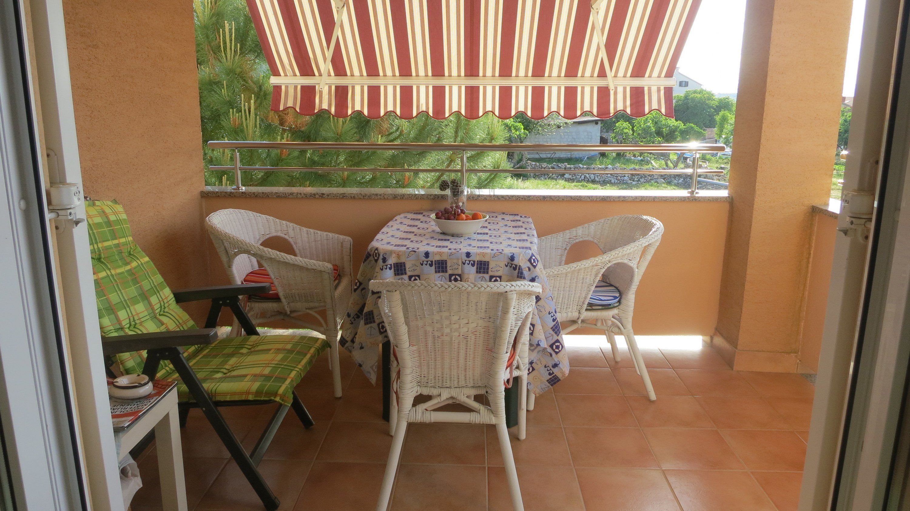 Apartment für 2 Personen mit Balkon