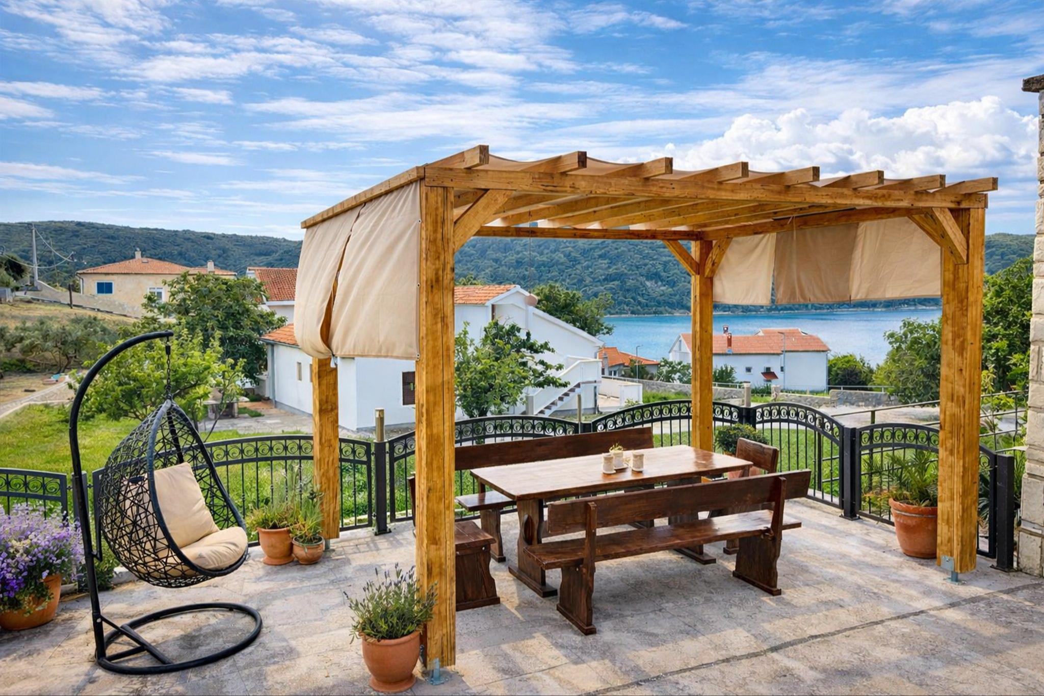 Apartment mit zwei Schlafzimmern direkt am Strand
