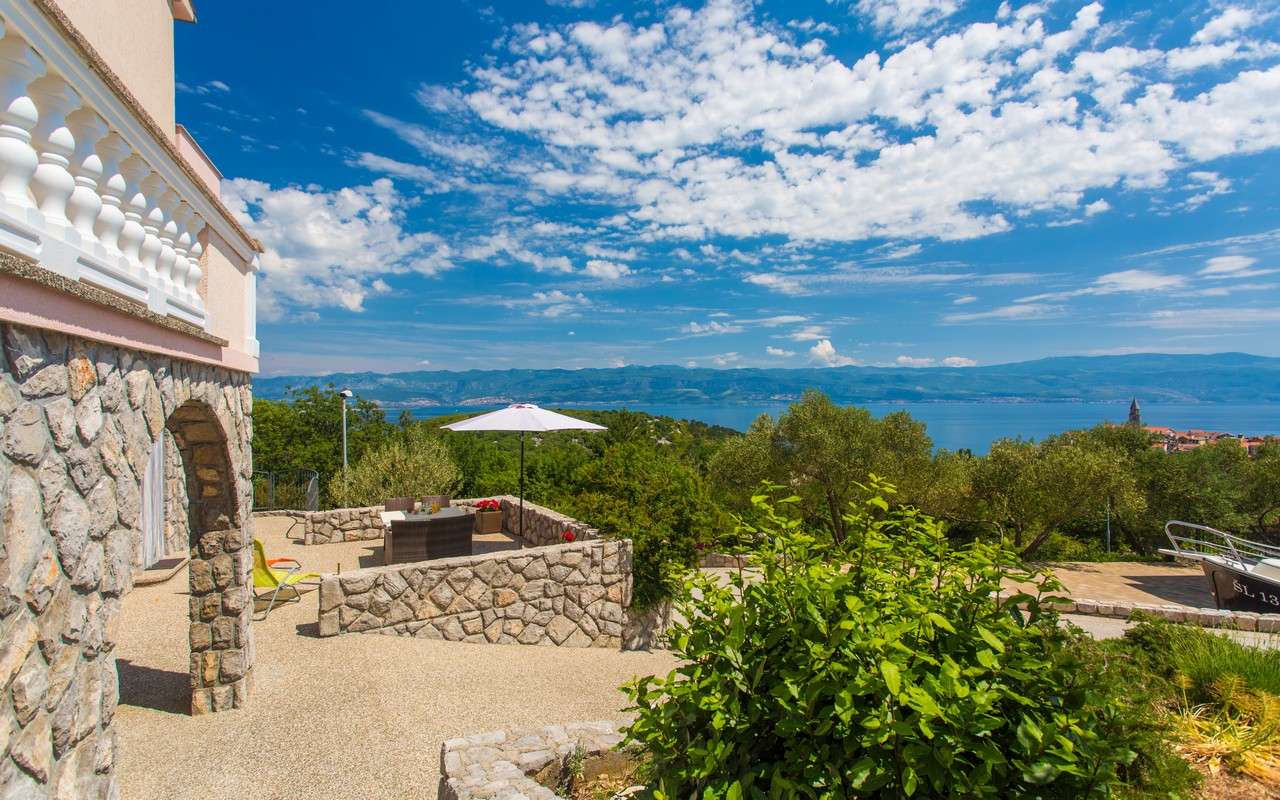 Apartment im EG mit traumhaftem Meerblick, Klima & WLAN