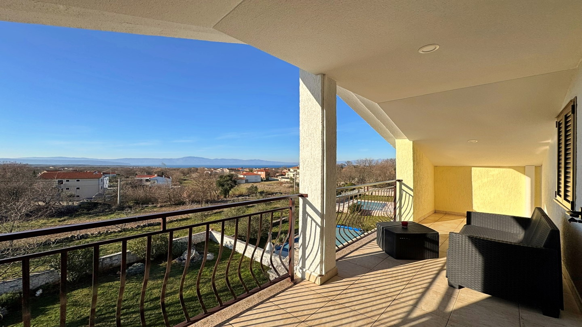 Ferienwohnung im Dachgeschoss, Haustiere erlaubt, Meerblick