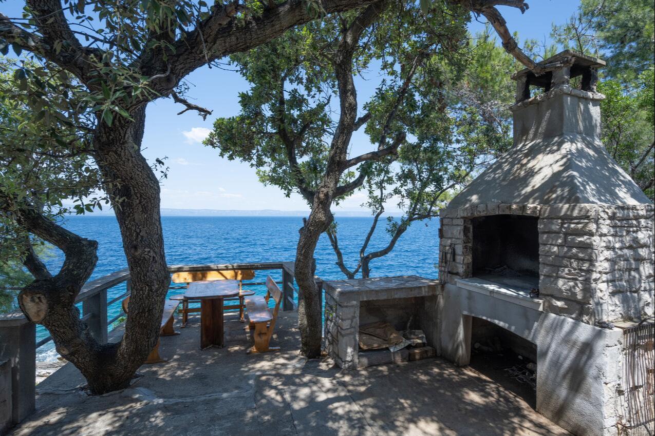 Schönes Ferienhaus direkt am Meer