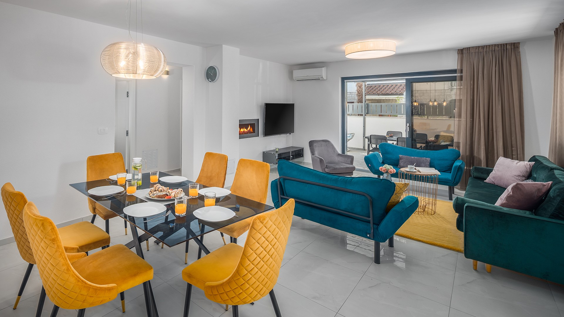 3-Schlafzimmer-Unterkunft mit Grill & Terrasse