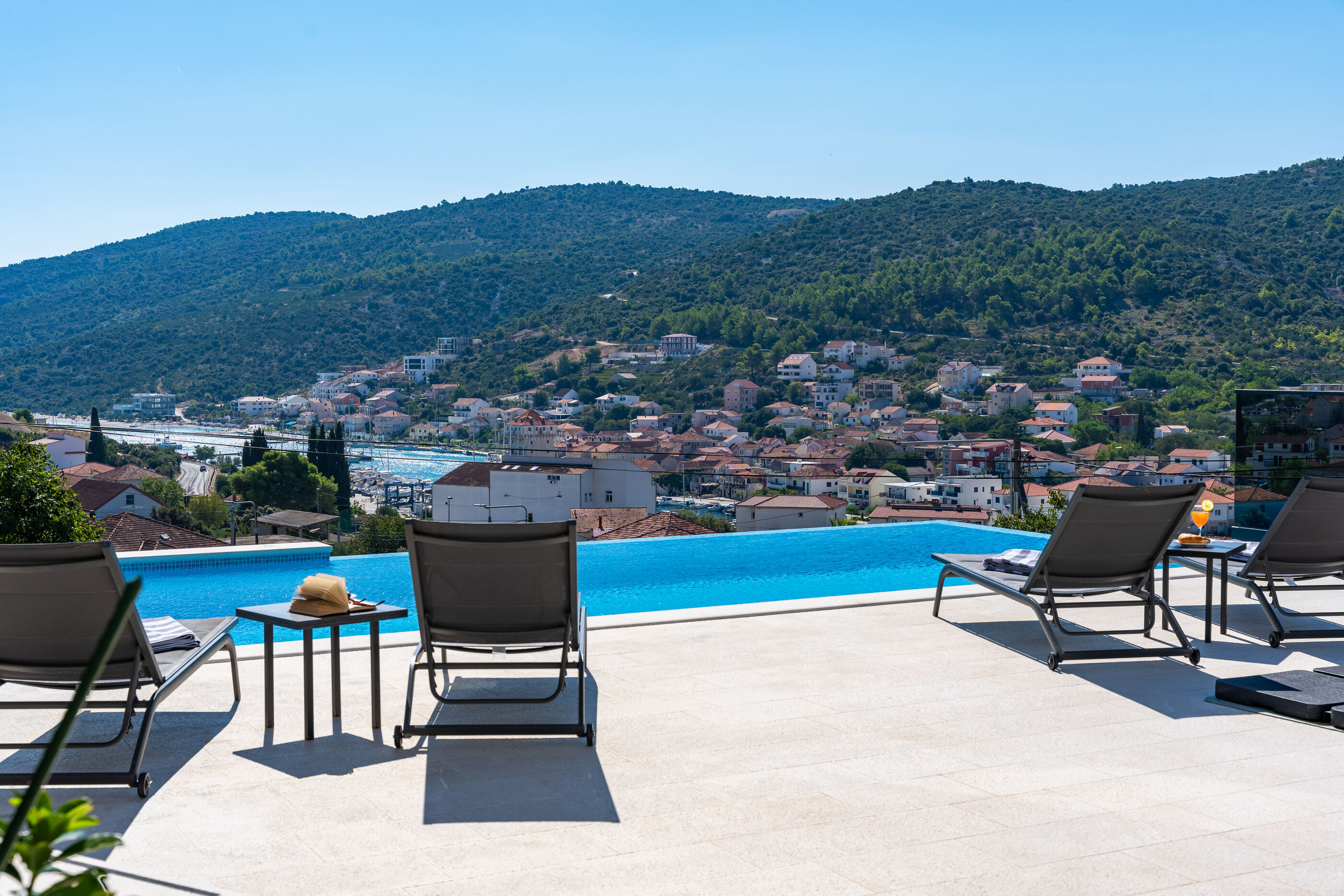 Haus in Marina mit Klima, Sat-TV, Meerblick