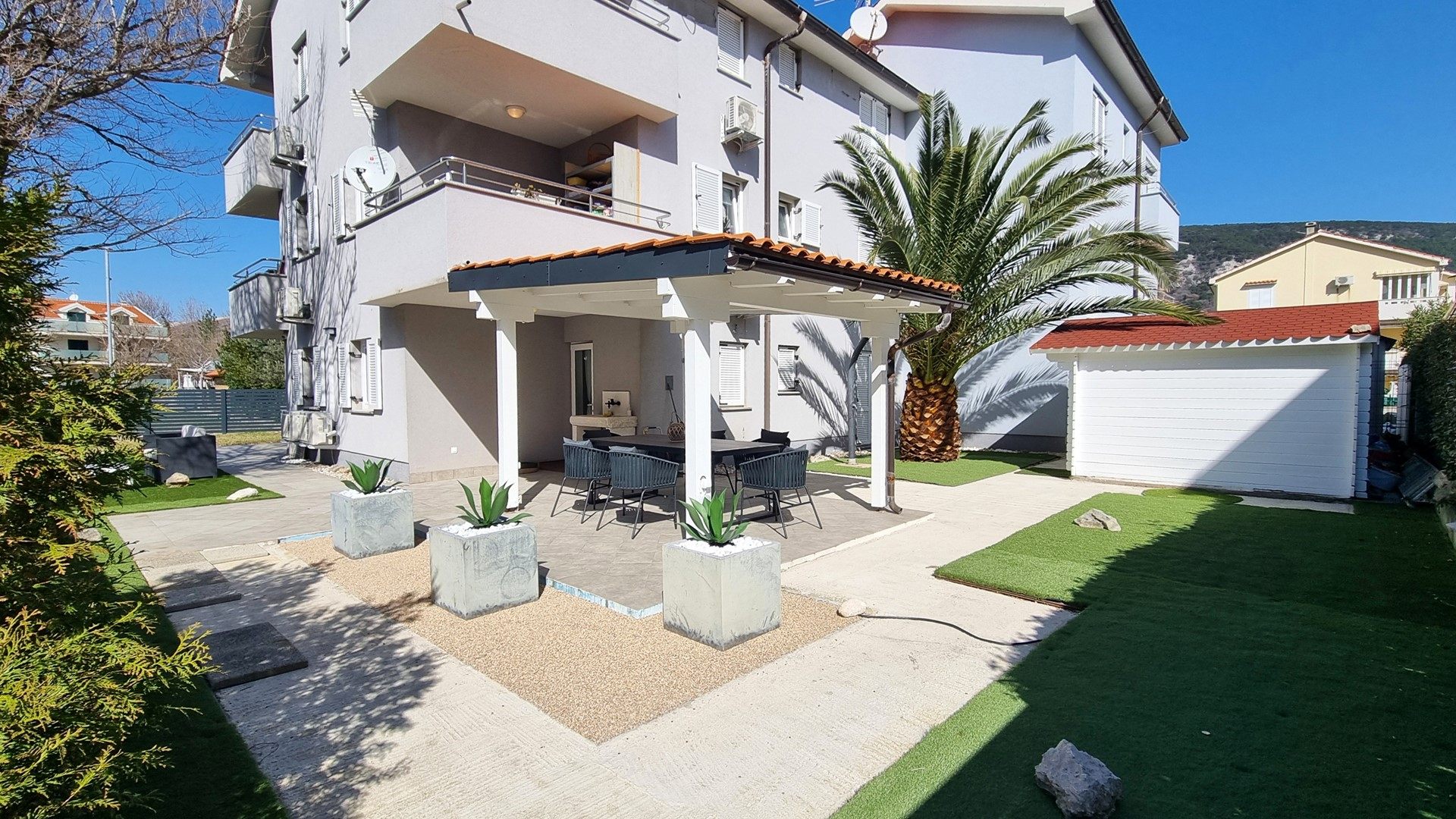 Apartment Osmanovic A6 - mit privatem Garten
