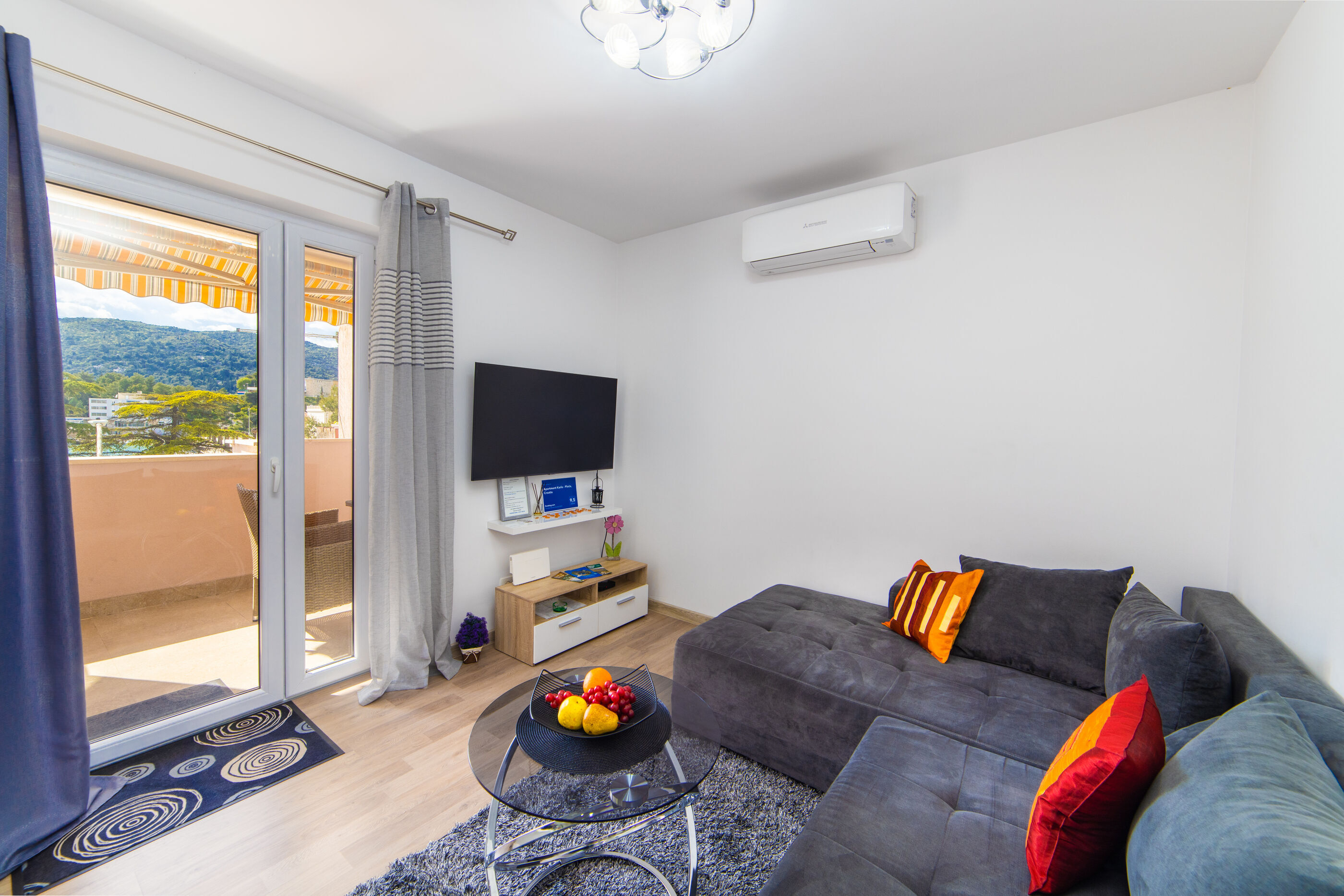 Ferienwohnung in Ploce mit Klima, Sat-TV, Internet