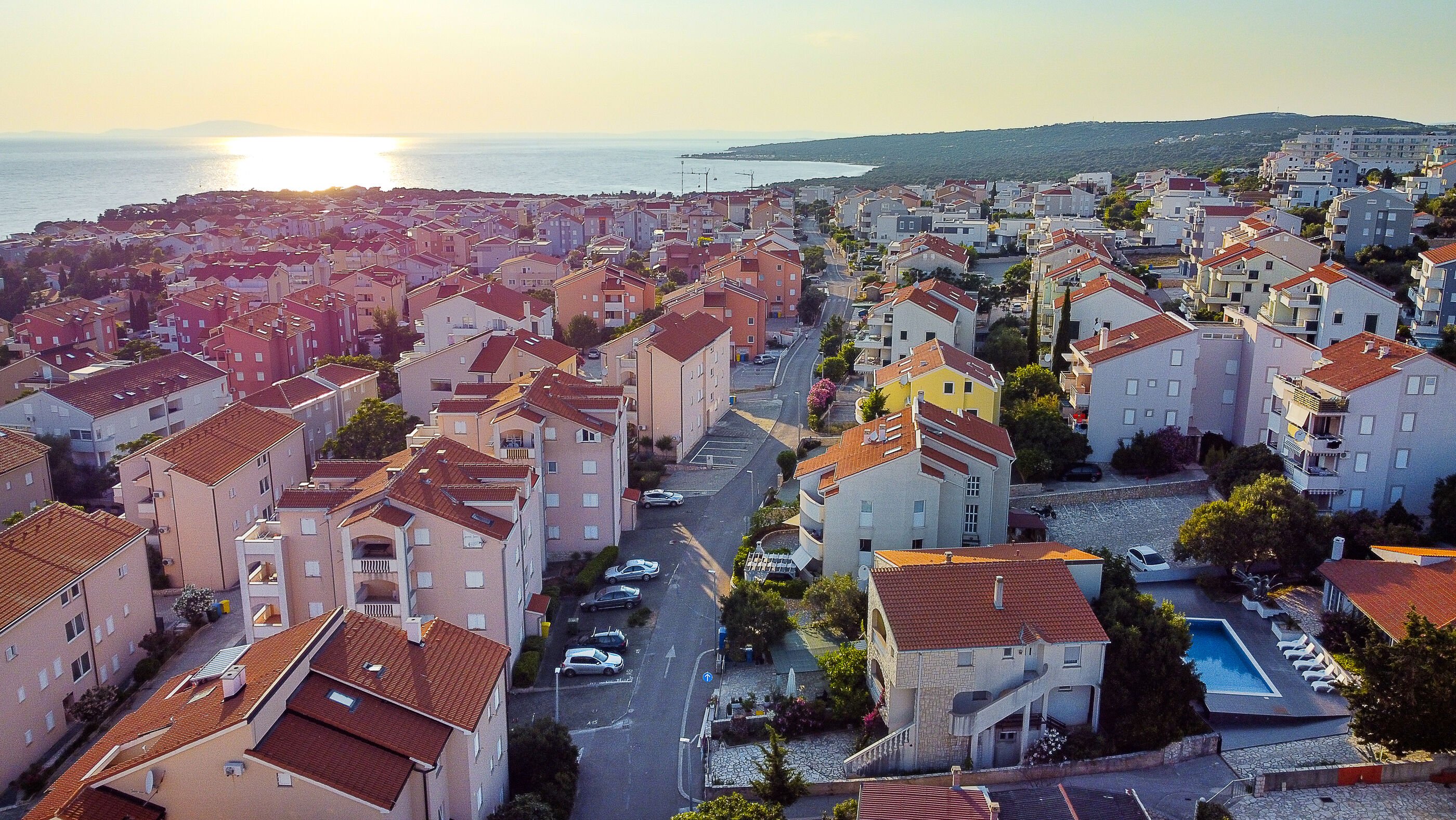 Ferienwohnung in Novalja mit Klima, Meerblick, Internet