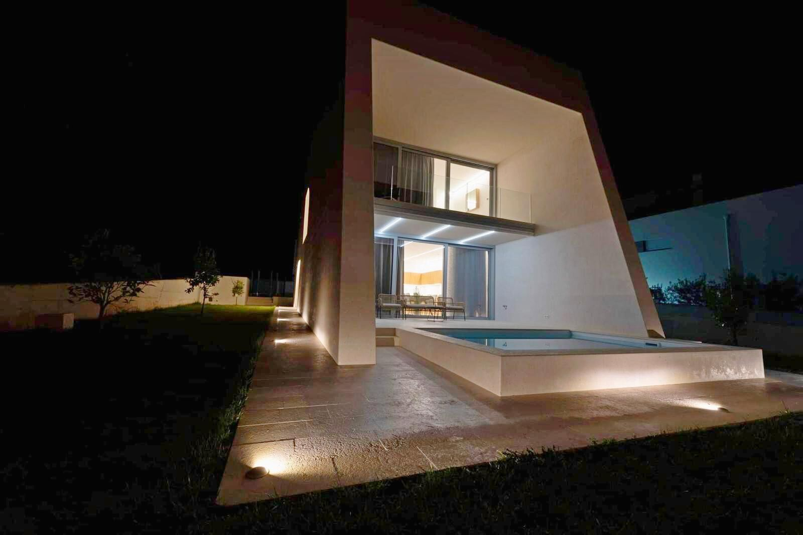 Haus in Petrcane mit Klima, Meerblick, Internet