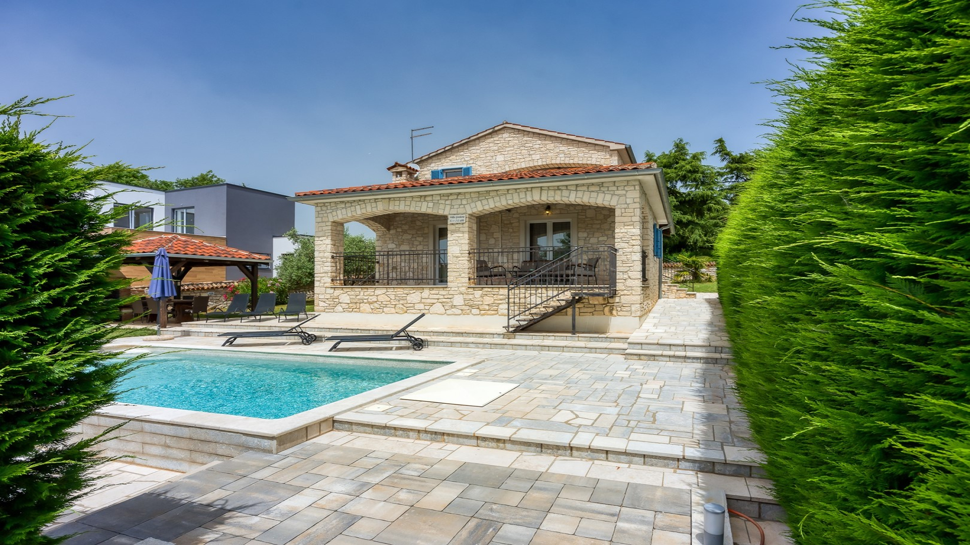 Charmante Villa mit privatem Pool in der Nähe von Poreč