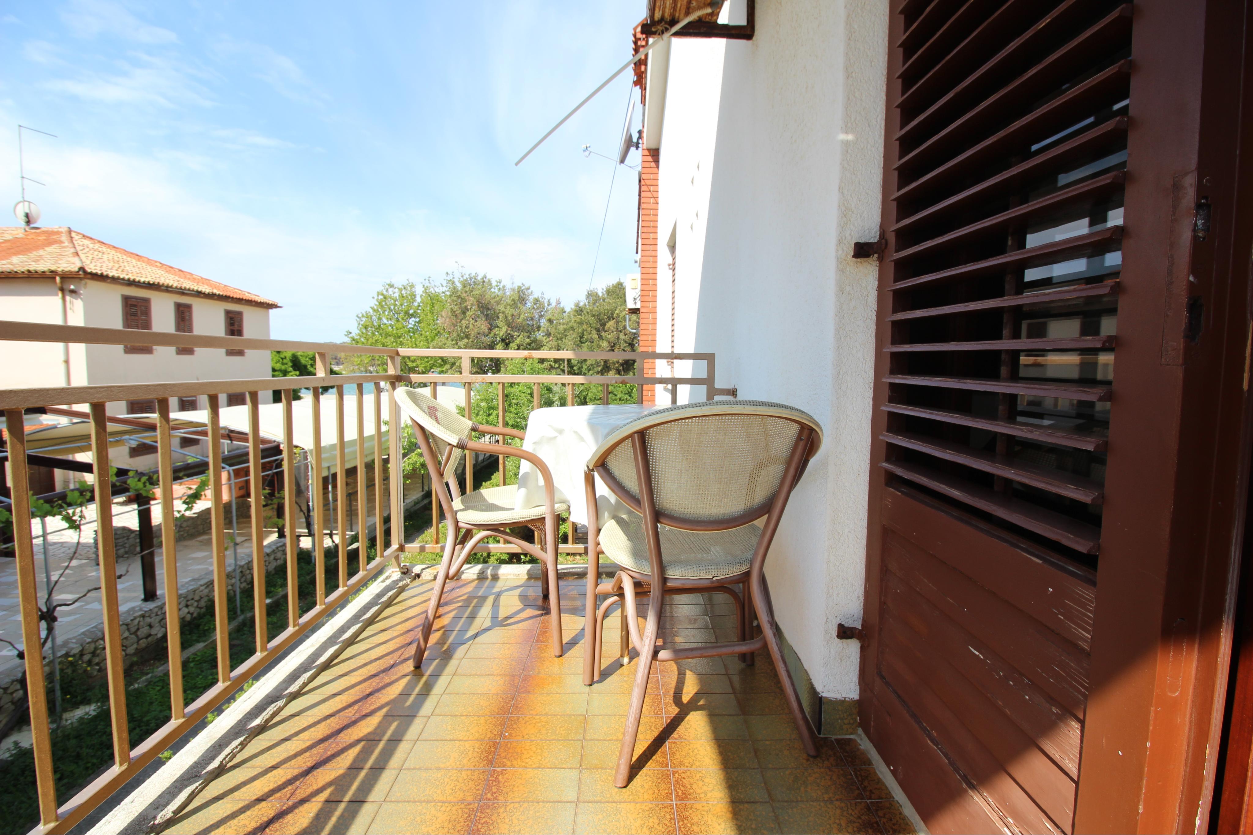 Zimmer mit Balkon in Punat