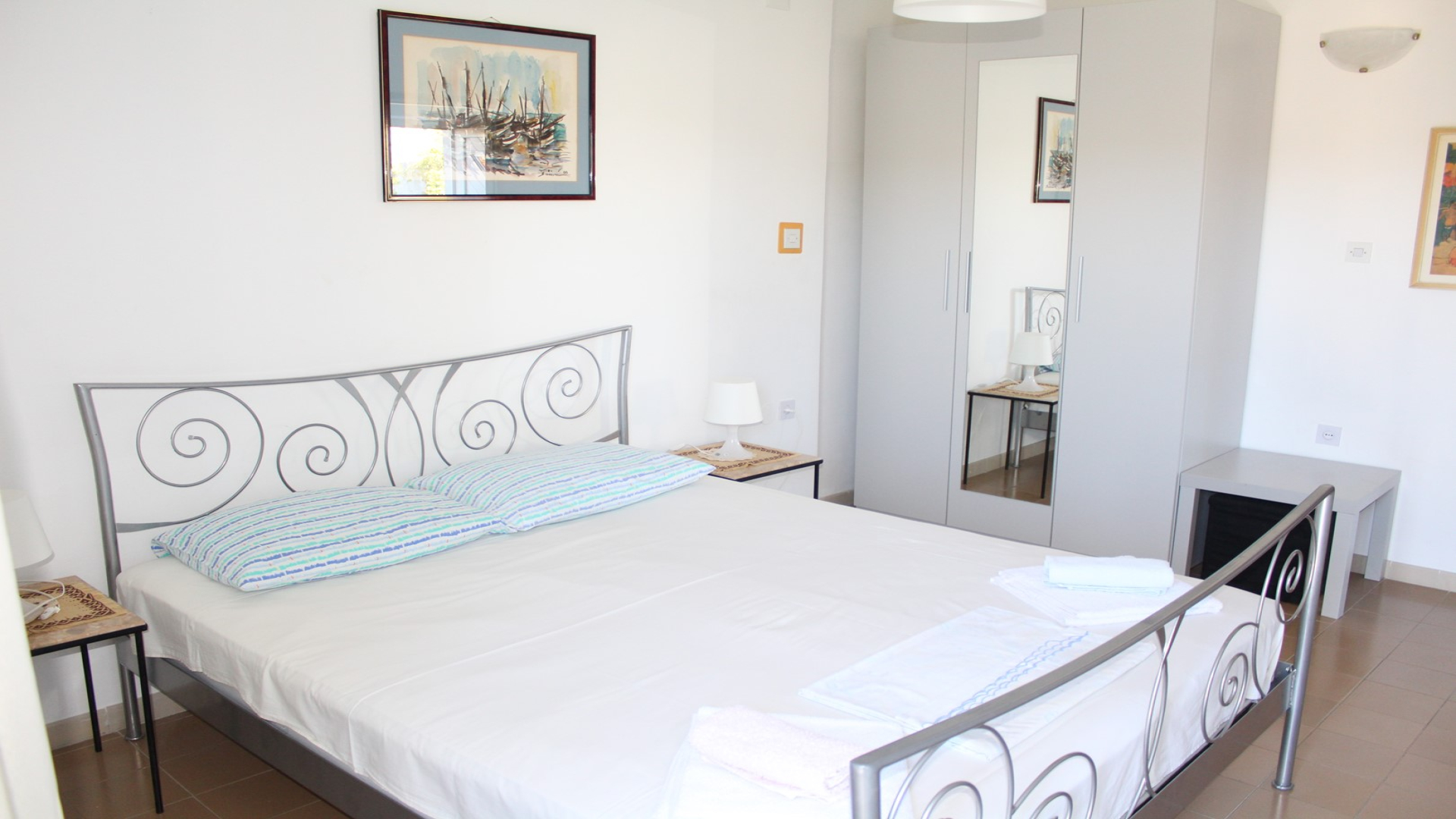 Zwei-Zimmer-Wohnung in der Nähe des Meeres