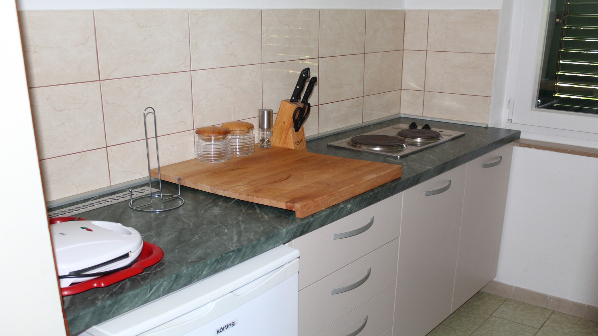 Zwei-Zimmer-Wohnung in der Nähe des Meeres
