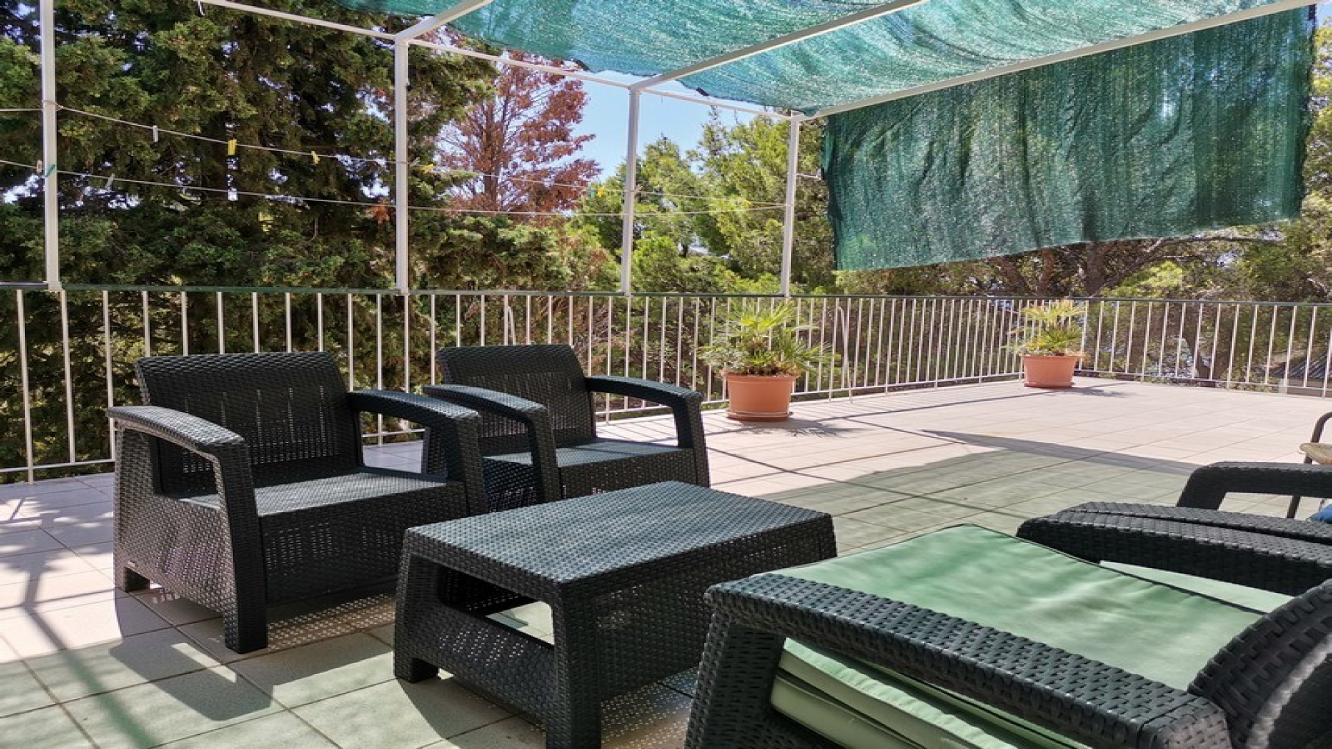 FeWo mit zwei Schlafzimmern und grossen Balkon