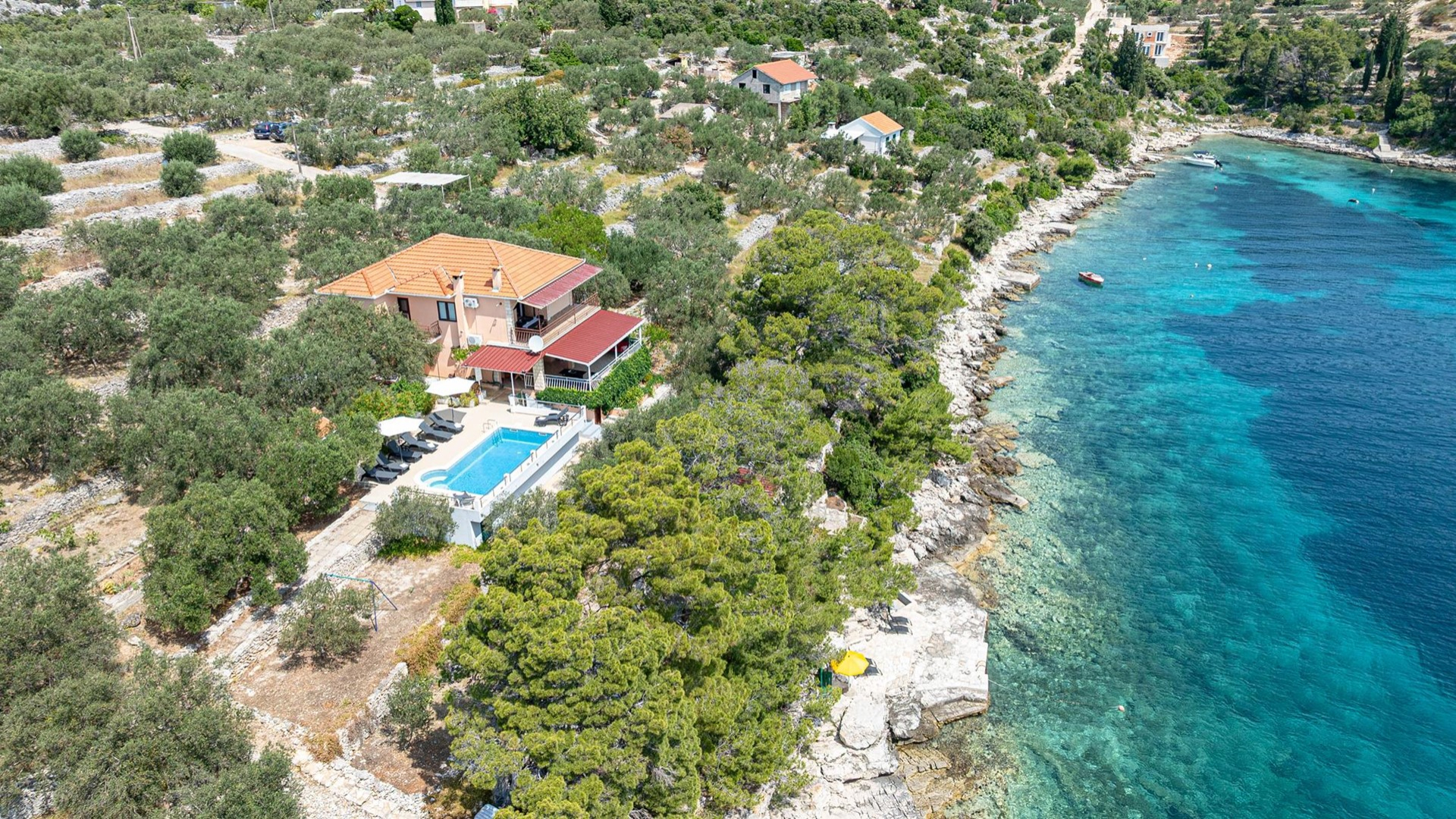 Schönes Ferienhaus mit privatem Pool